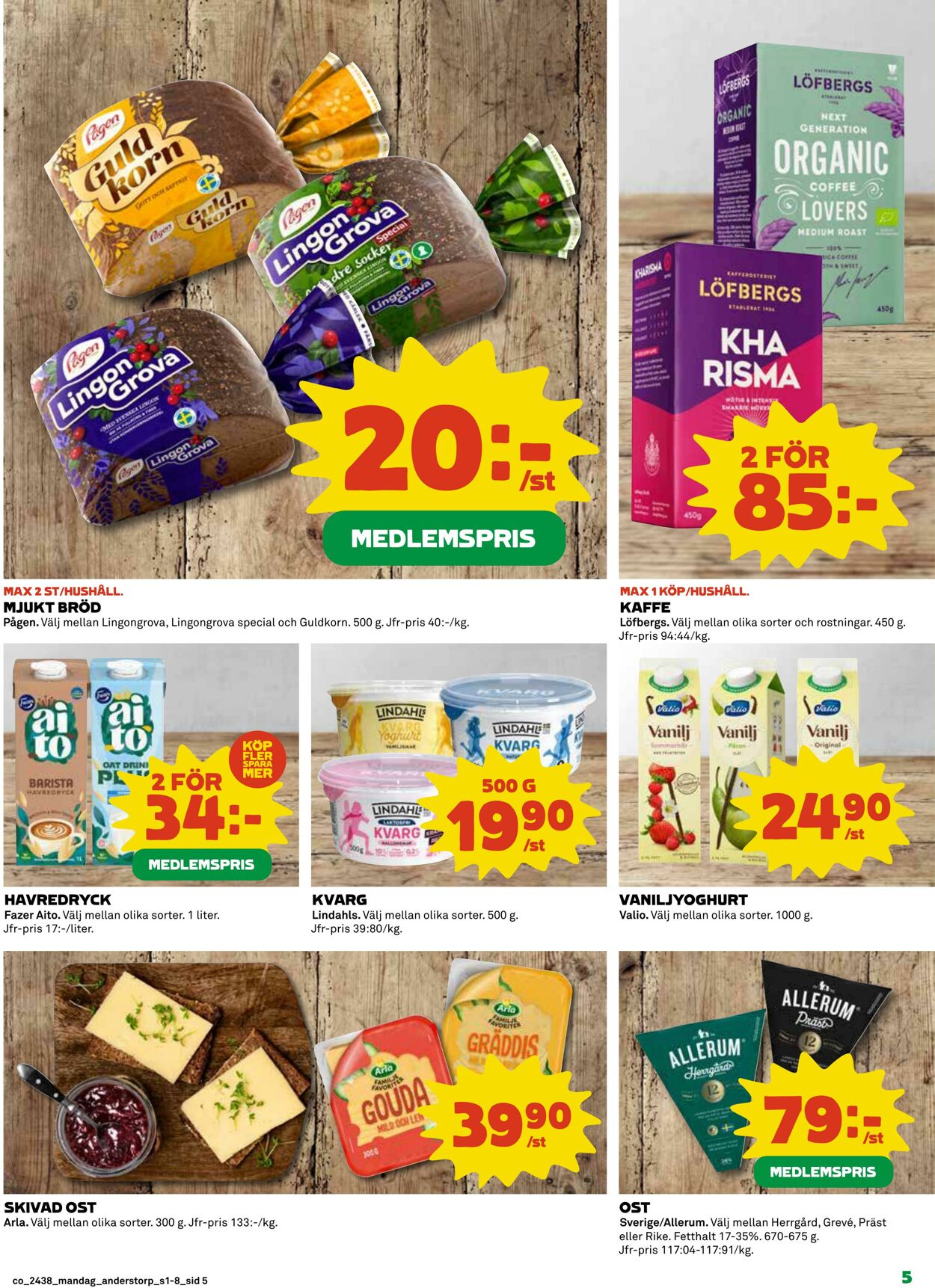 Erbjudanden Coop 16.09.2024 - 22.09.2024