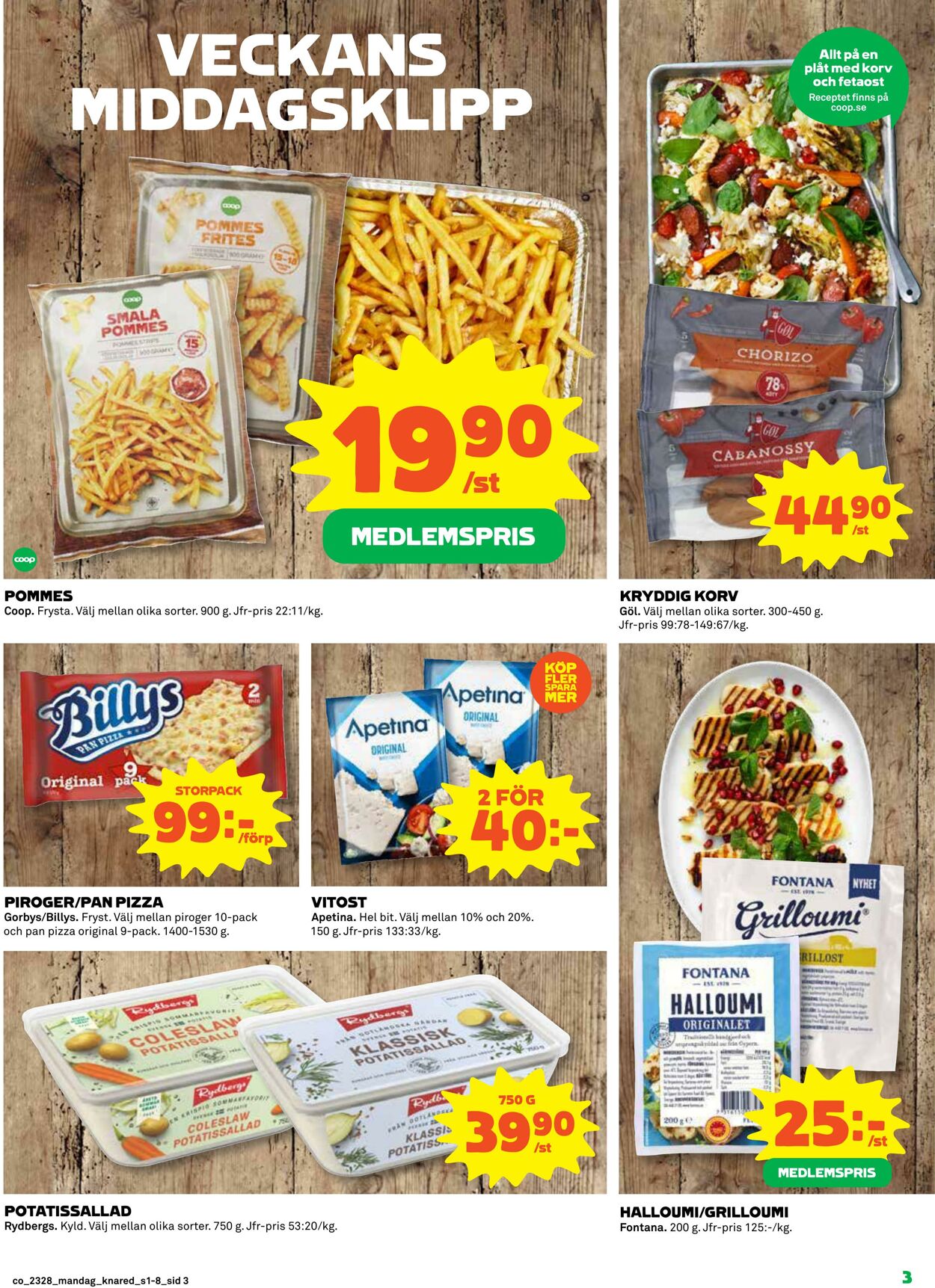 Erbjudanden Coop 10.07.2023 - 16.07.2023