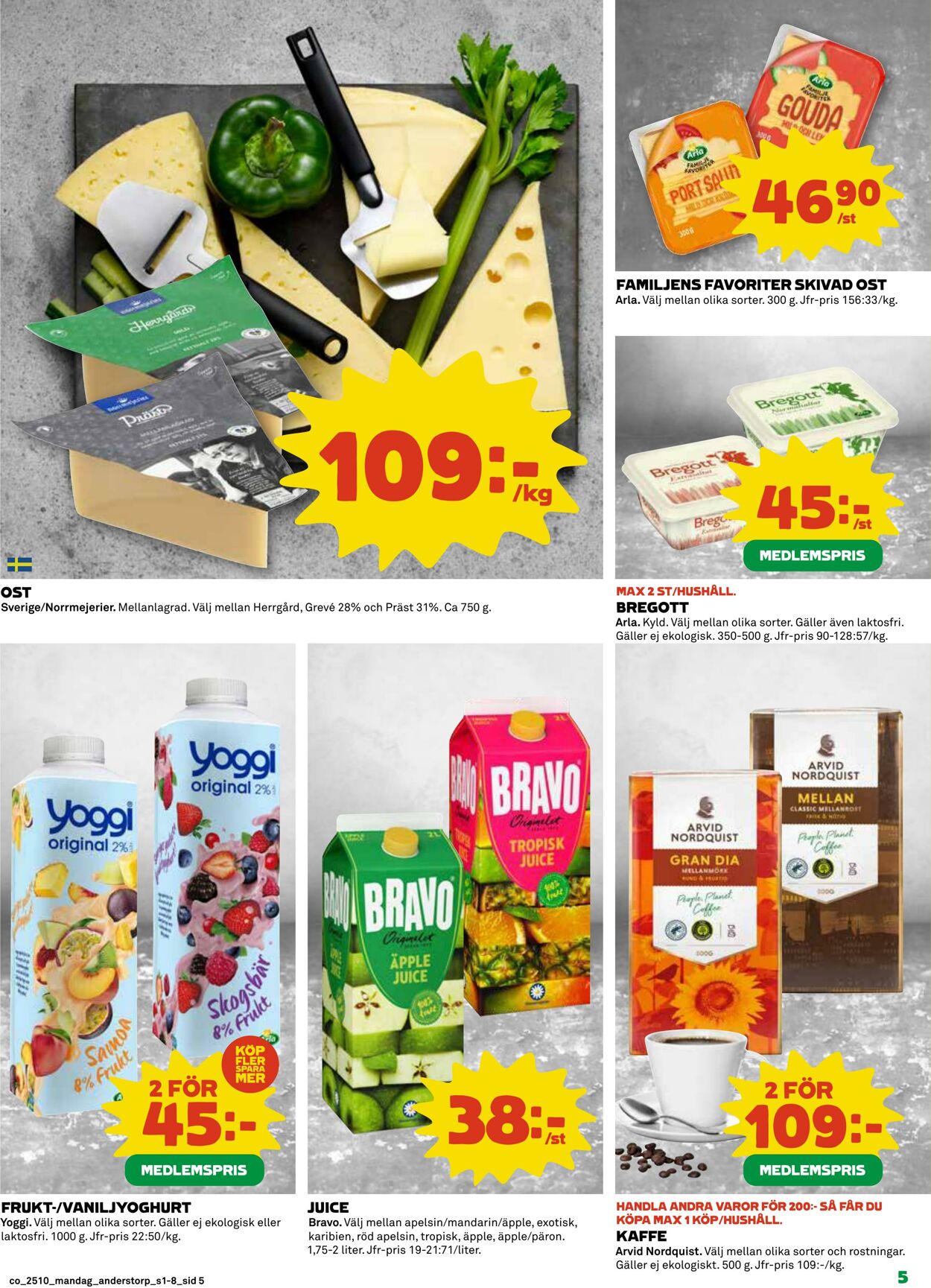 Erbjudanden Coop 03.03.2025 - 09.03.2025