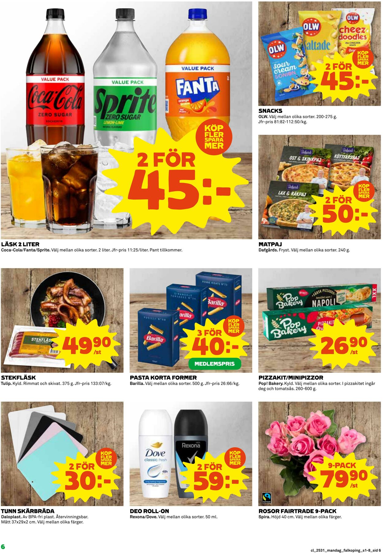 Erbjudanden Coop 28.07.2025 - 03.08.2025