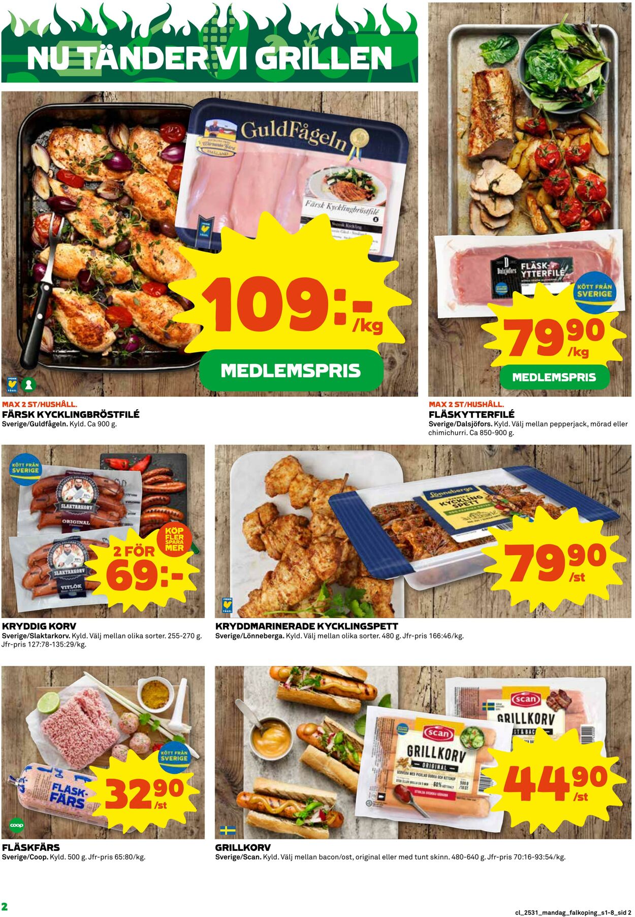Erbjudanden Coop 28.07.2025 - 03.08.2025