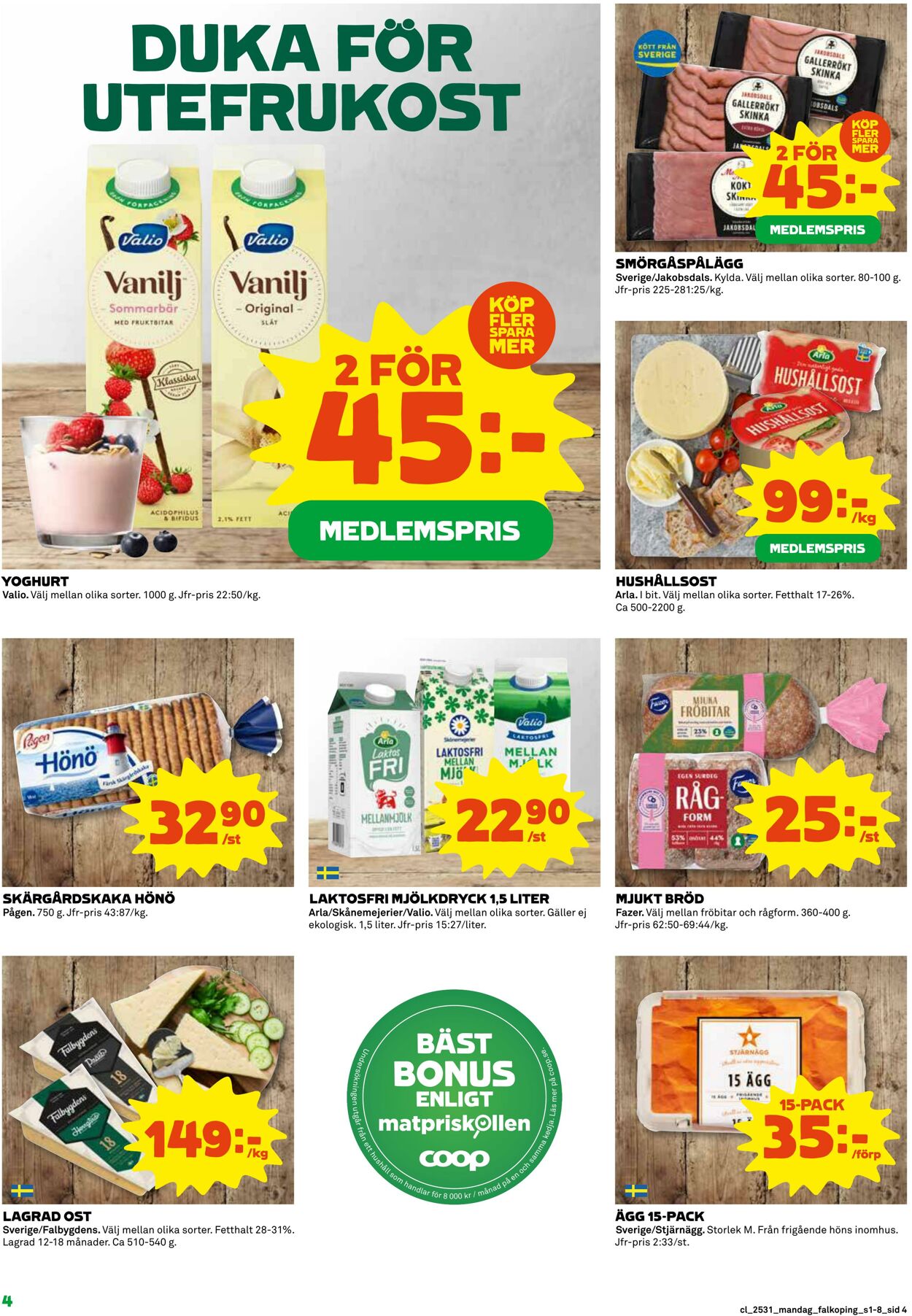 Erbjudanden Coop 28.07.2025 - 03.08.2025