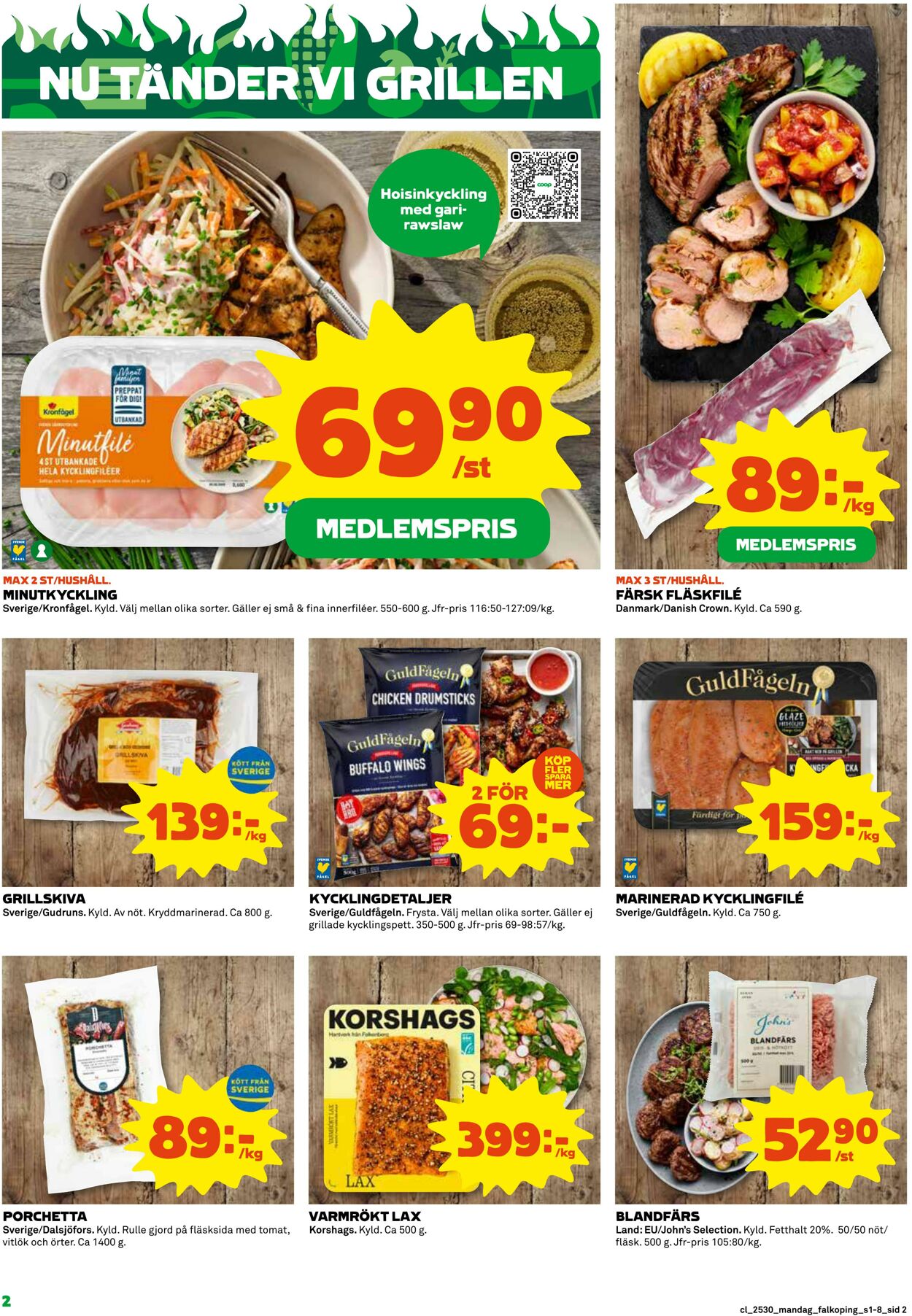 Erbjudanden Coop 21.07.2025 - 27.07.2025