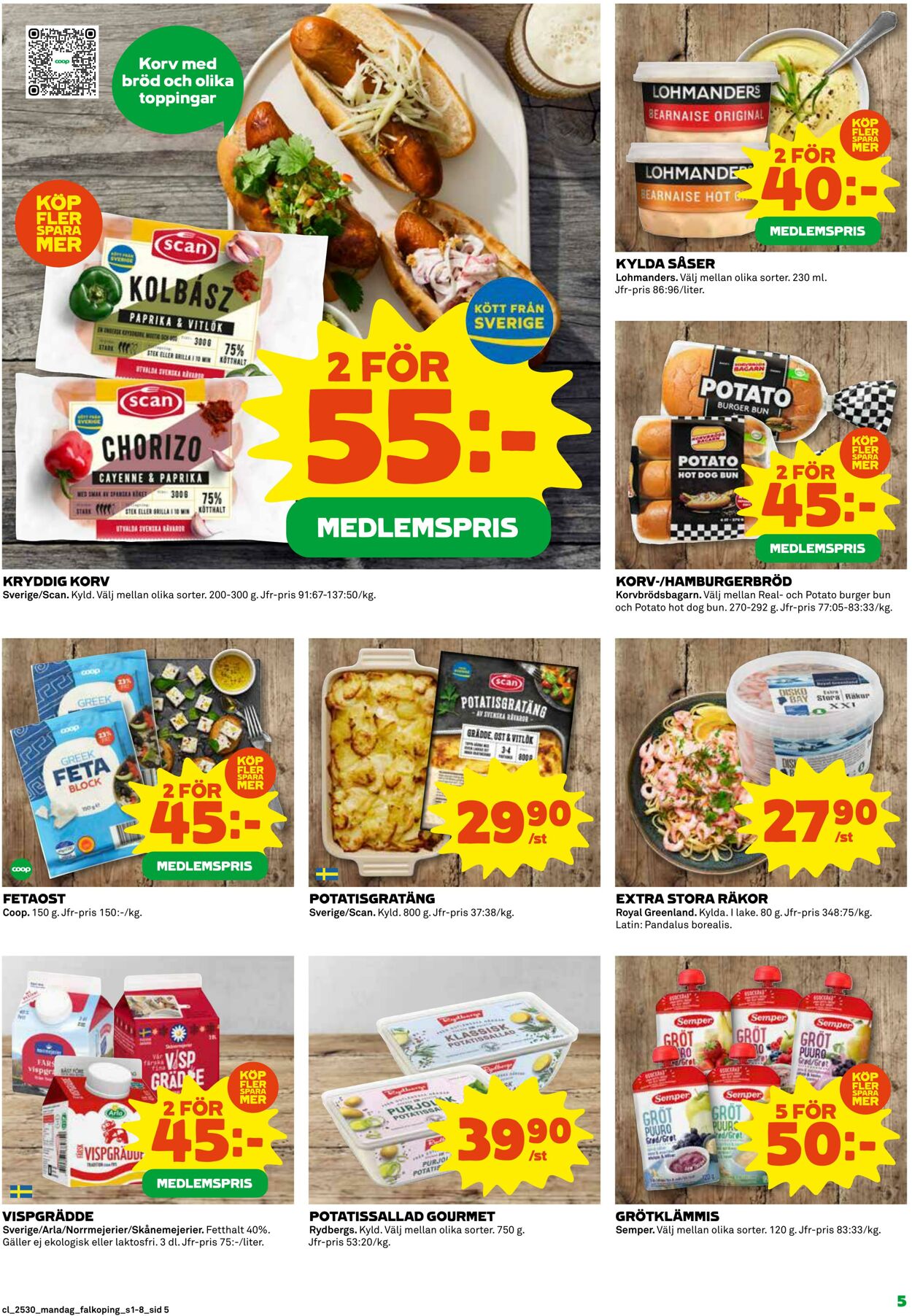 Erbjudanden Coop 21.07.2025 - 27.07.2025
