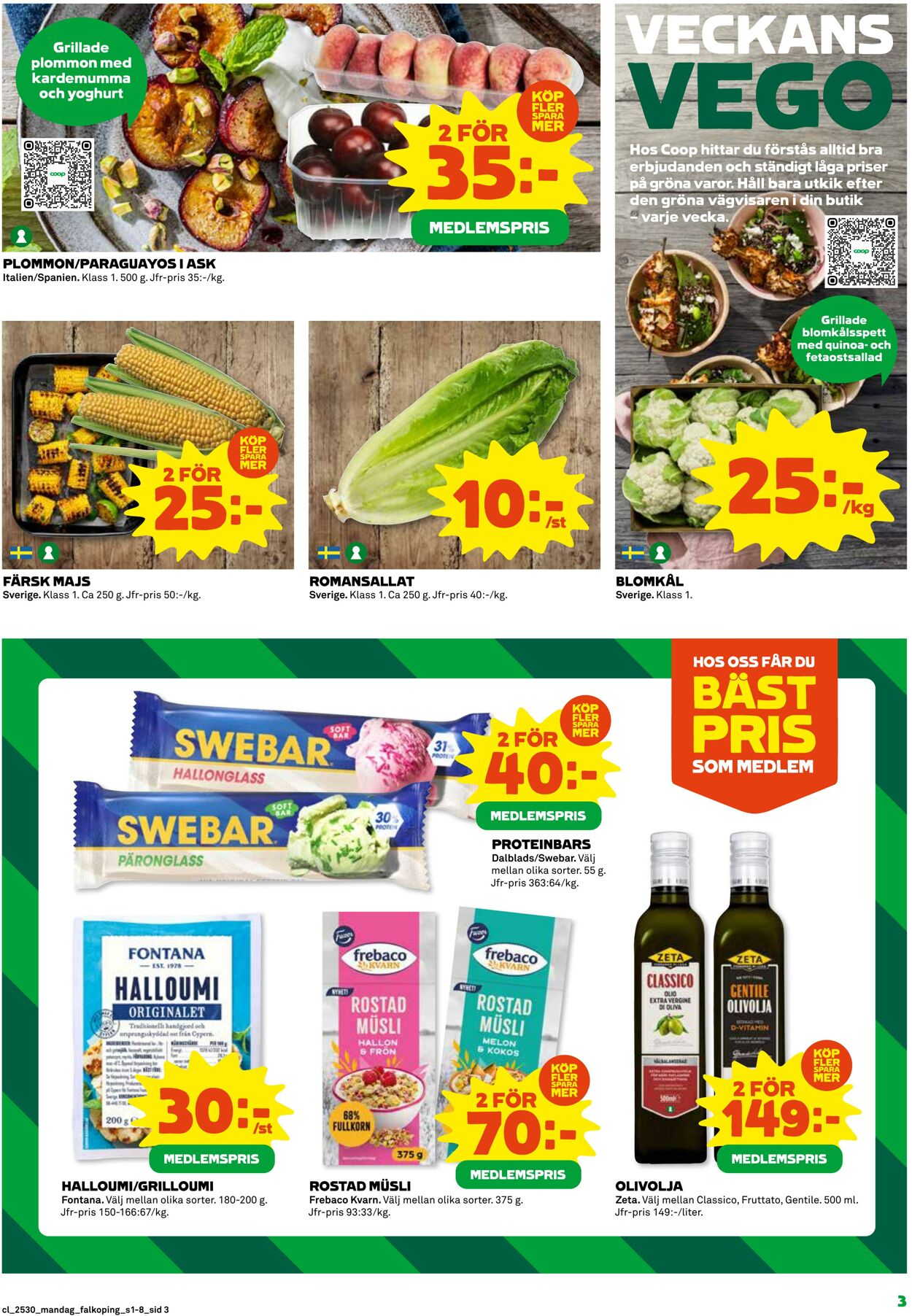 Erbjudanden Coop 21.07.2025 - 27.07.2025