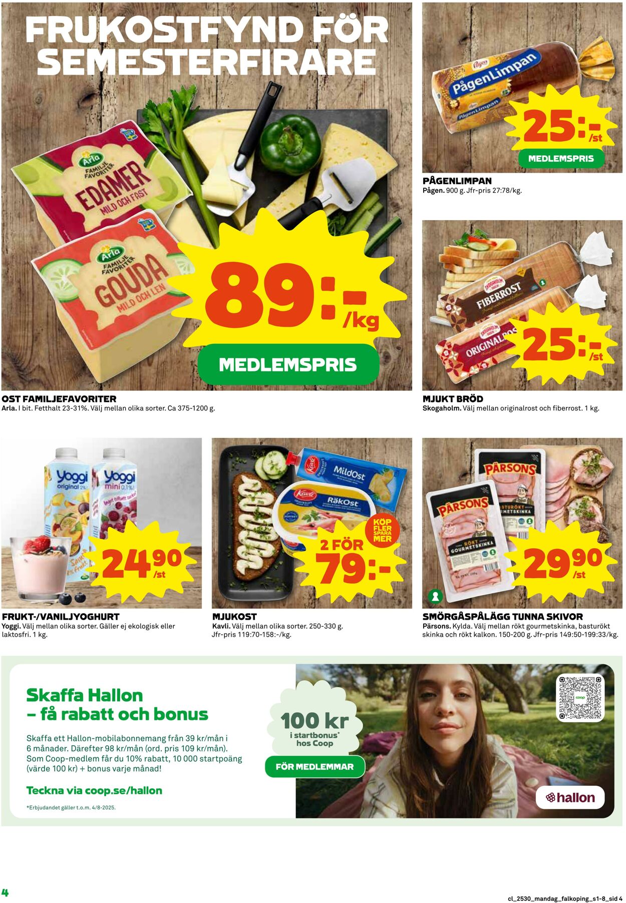 Erbjudanden Coop 21.07.2025 - 27.07.2025