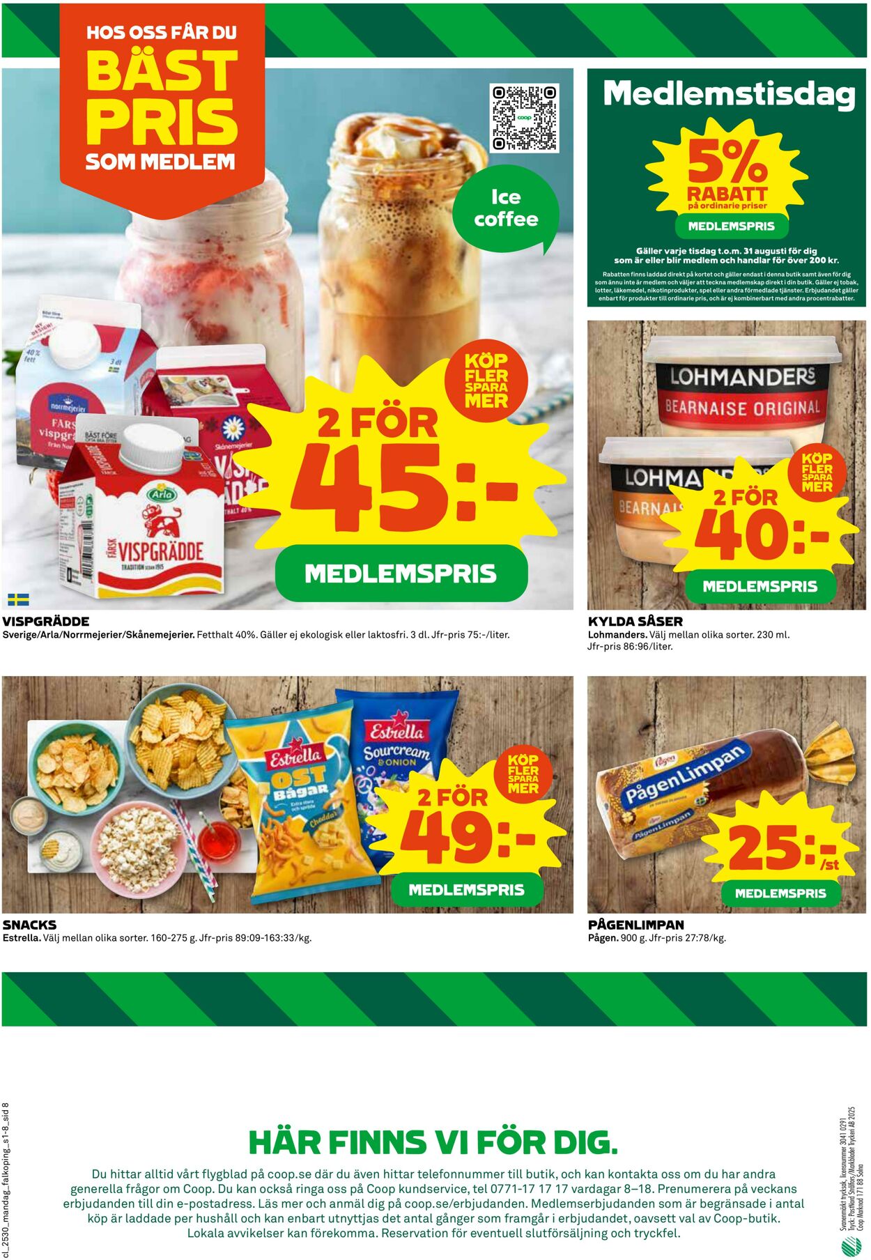 Erbjudanden Coop 21.07.2025 - 27.07.2025