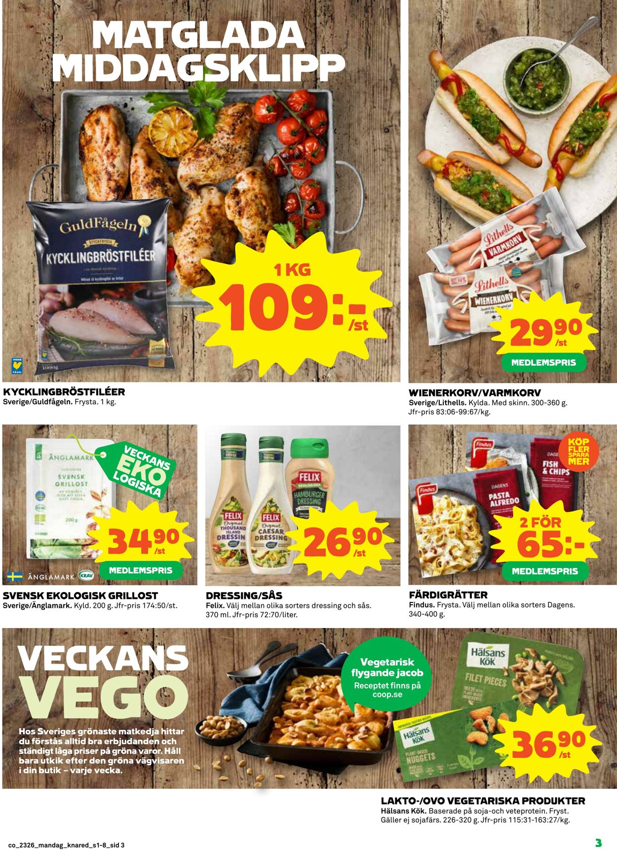 Erbjudanden Coop 26.06.2023 - 02.07.2023