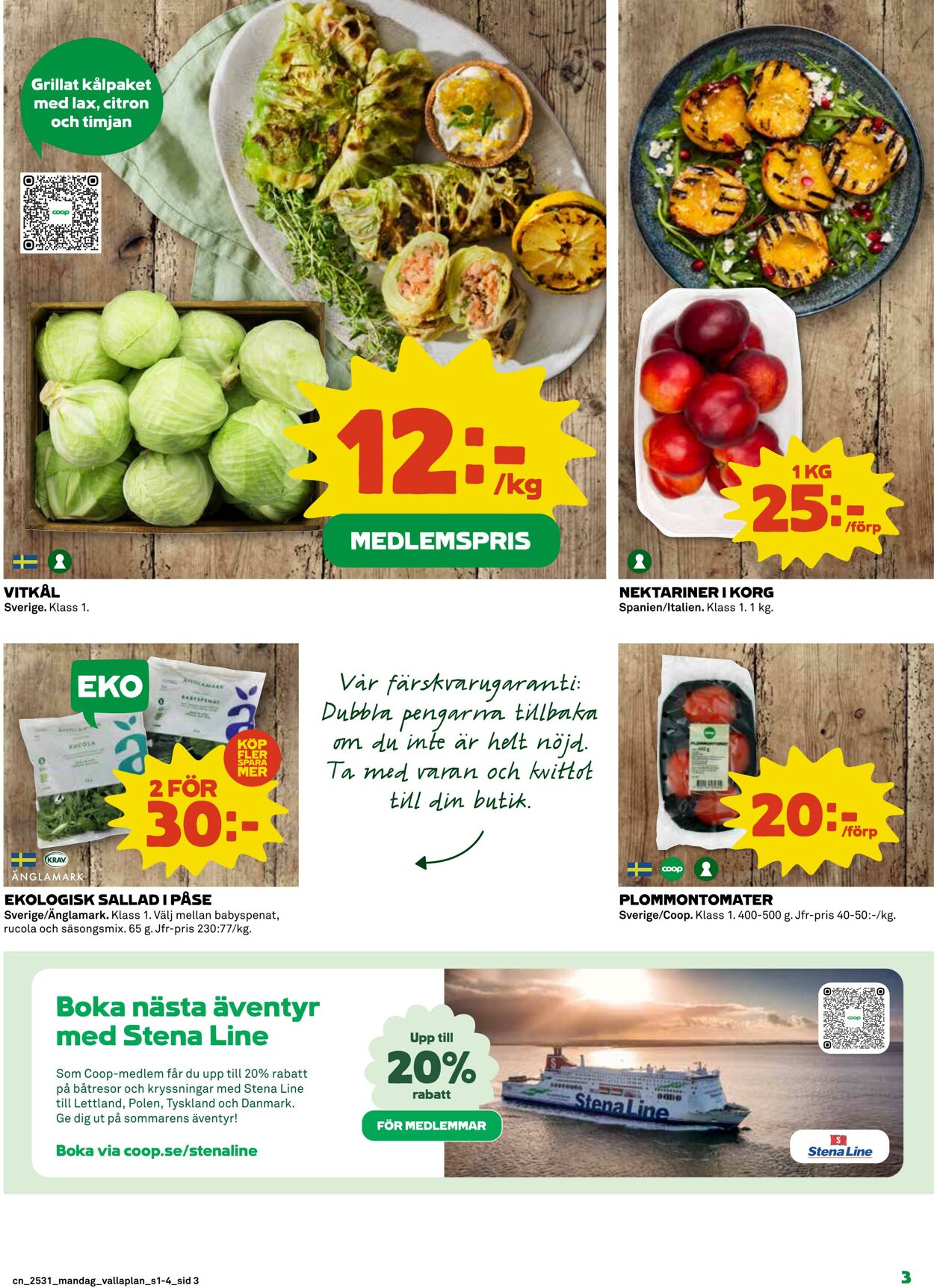 Erbjudanden Coop 28.07.2025 - 03.08.2025
