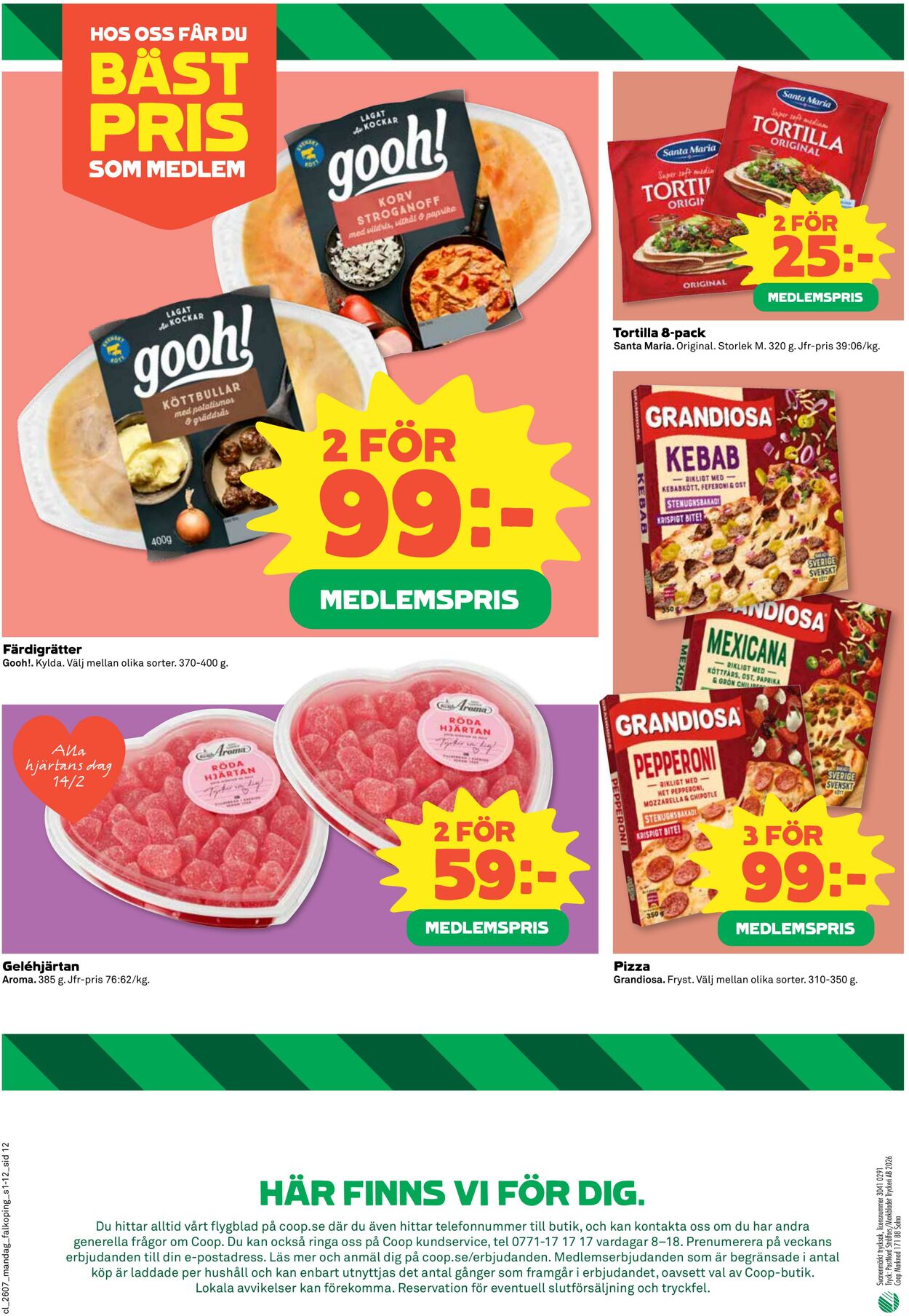 Erbjudanden Coop 09.02.2026 - 15.02.2026