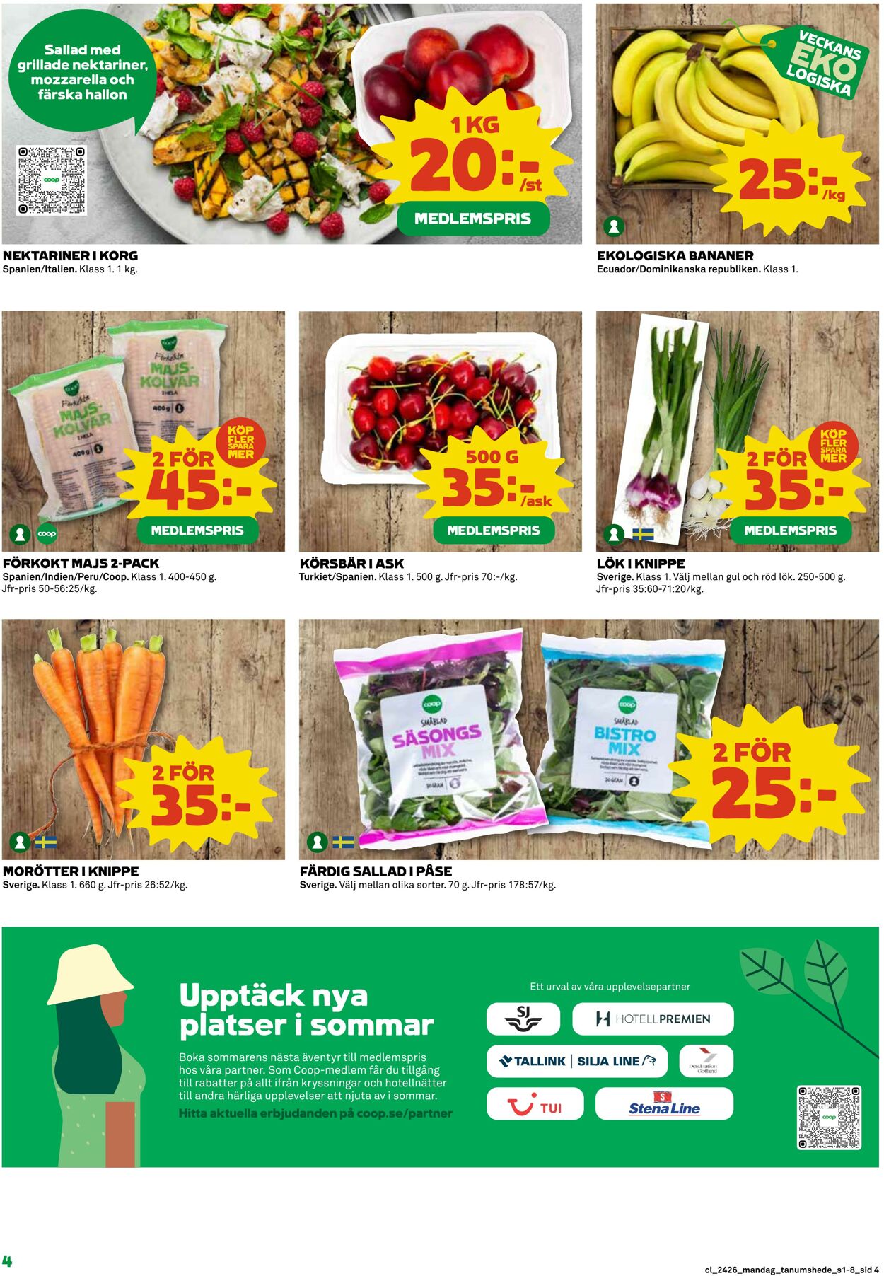 Erbjudanden Coop 24.06.2024 - 30.06.2024