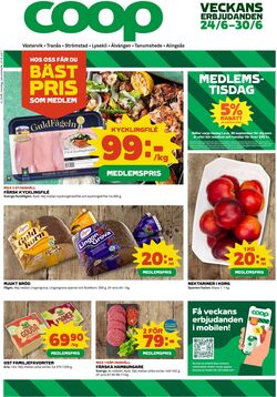 Erbjudanden Coop 24.06.2024 - 30.06.2024