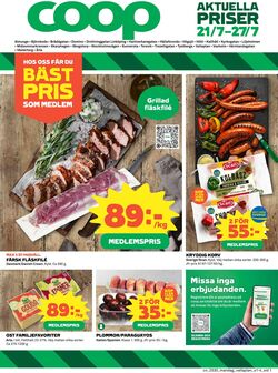 Erbjudanden Coop 21.07.2025 - 27.07.2025