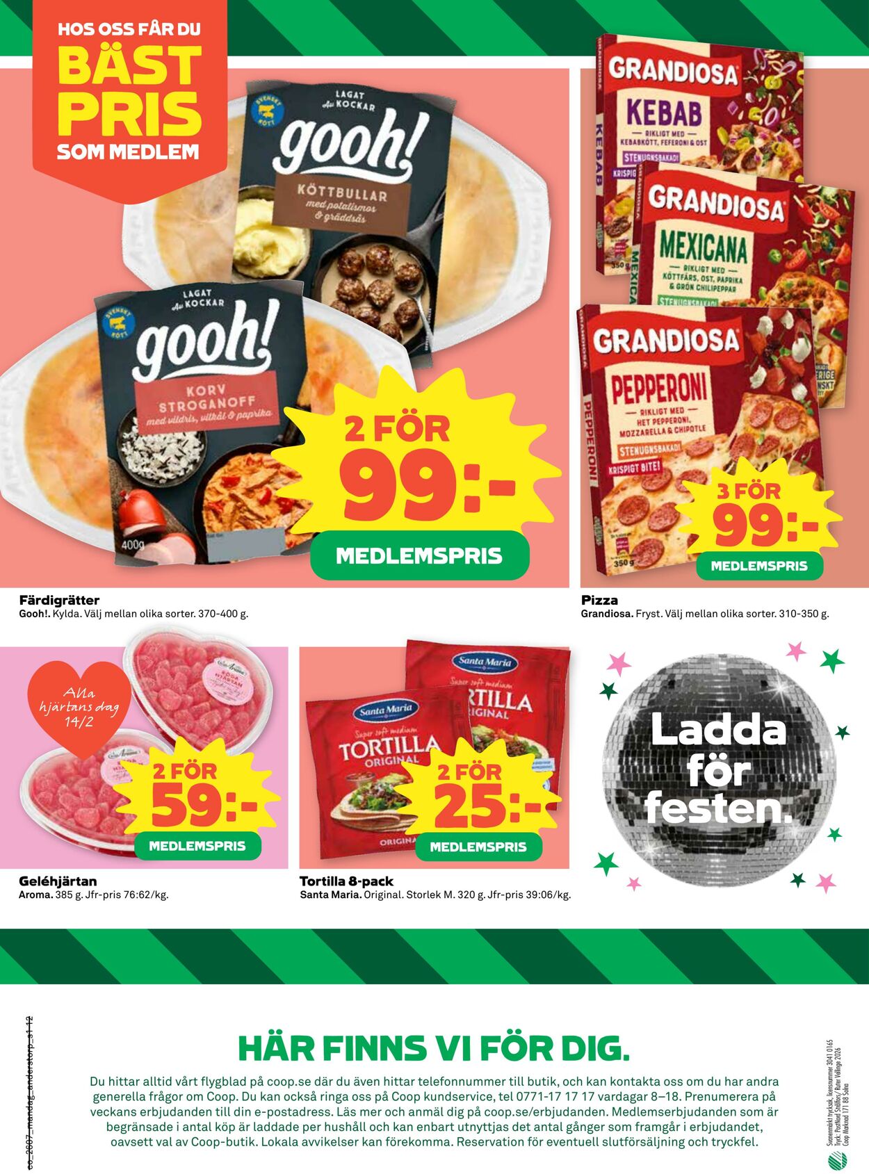 Erbjudanden Coop 09.02.2026 - 15.02.2026
