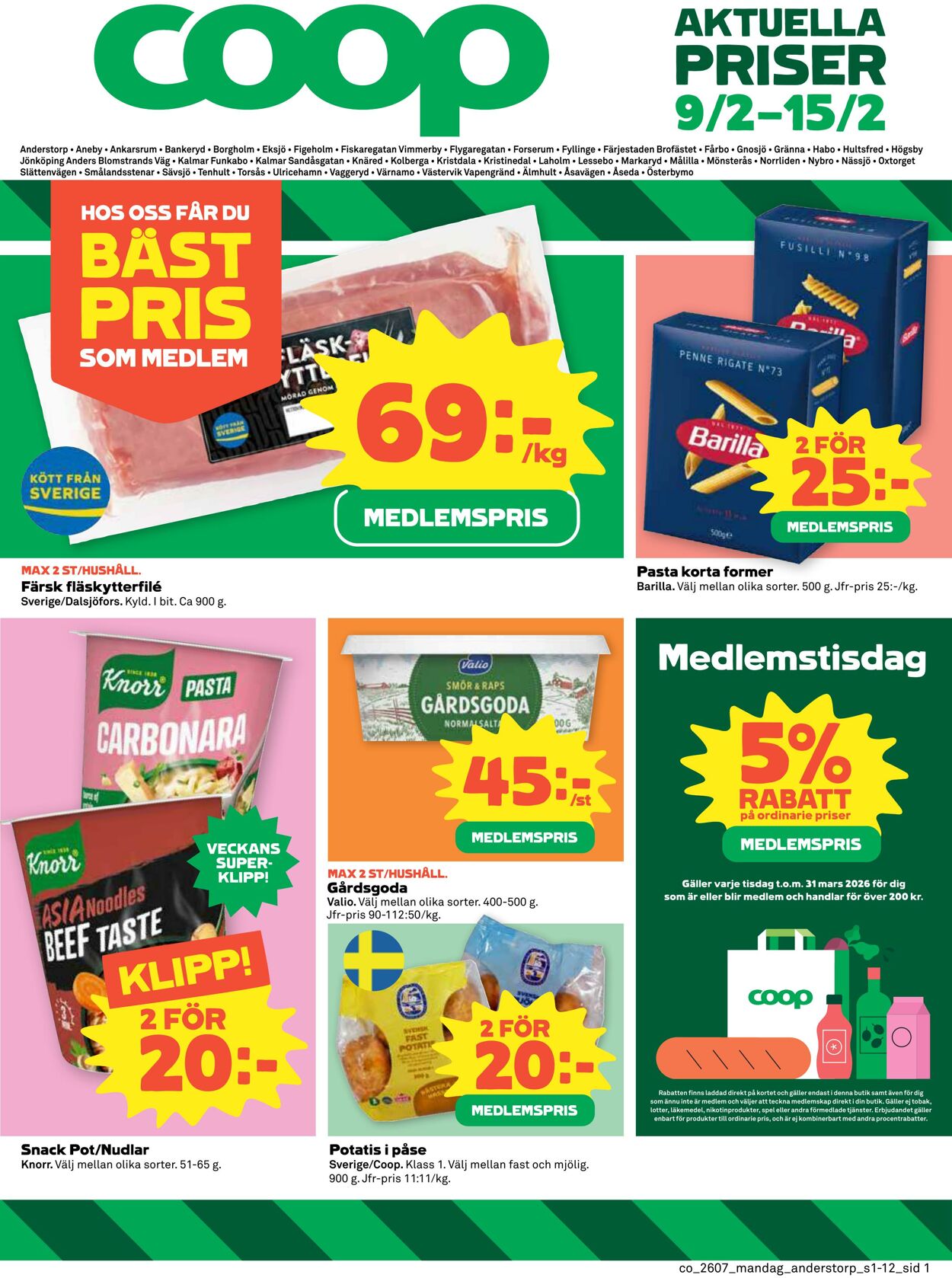 Erbjudanden Coop 09.02.2026 - 15.02.2026