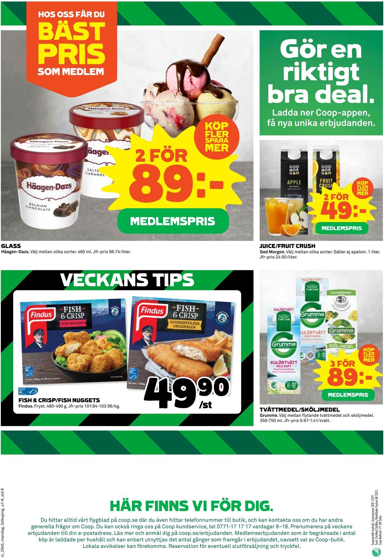 Erbjudanden Coop 03.11.2025 - 09.11.2025