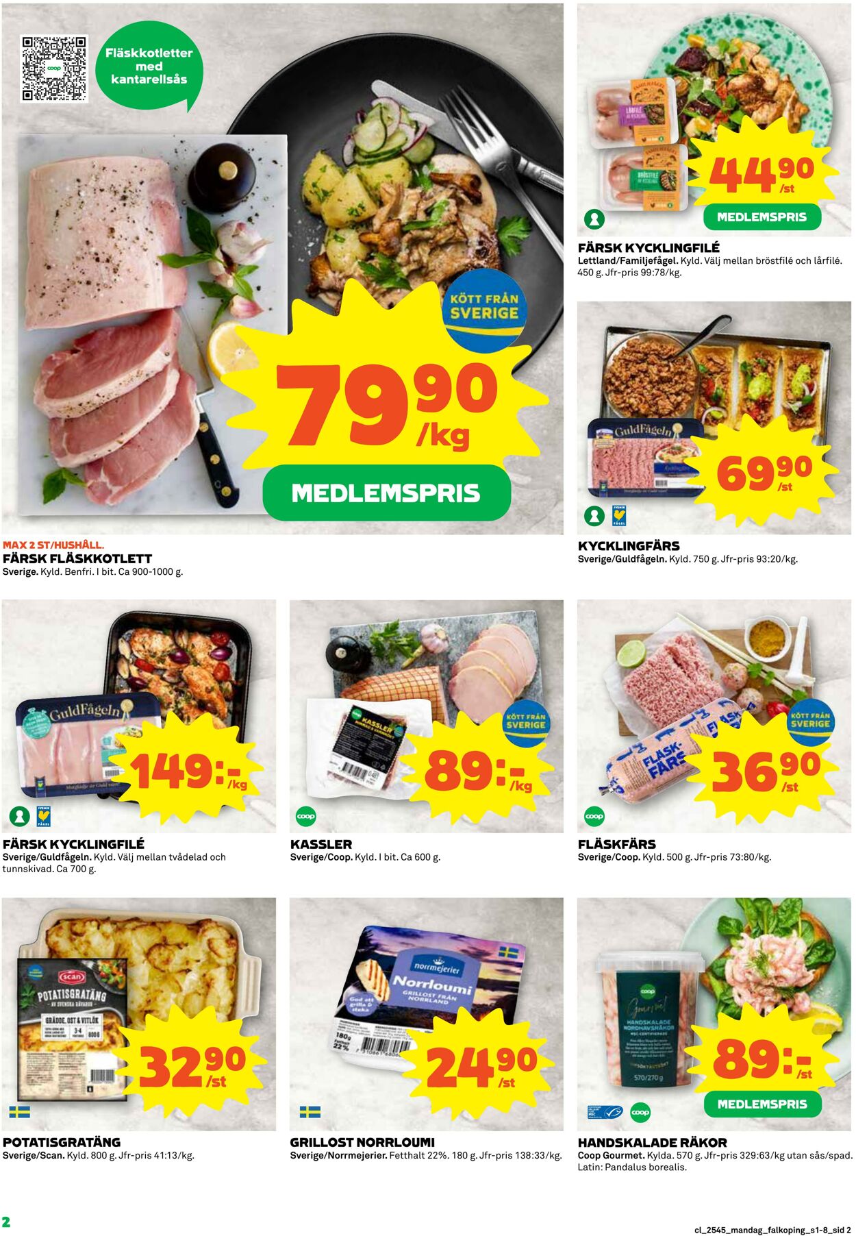 Erbjudanden Coop 03.11.2025 - 09.11.2025