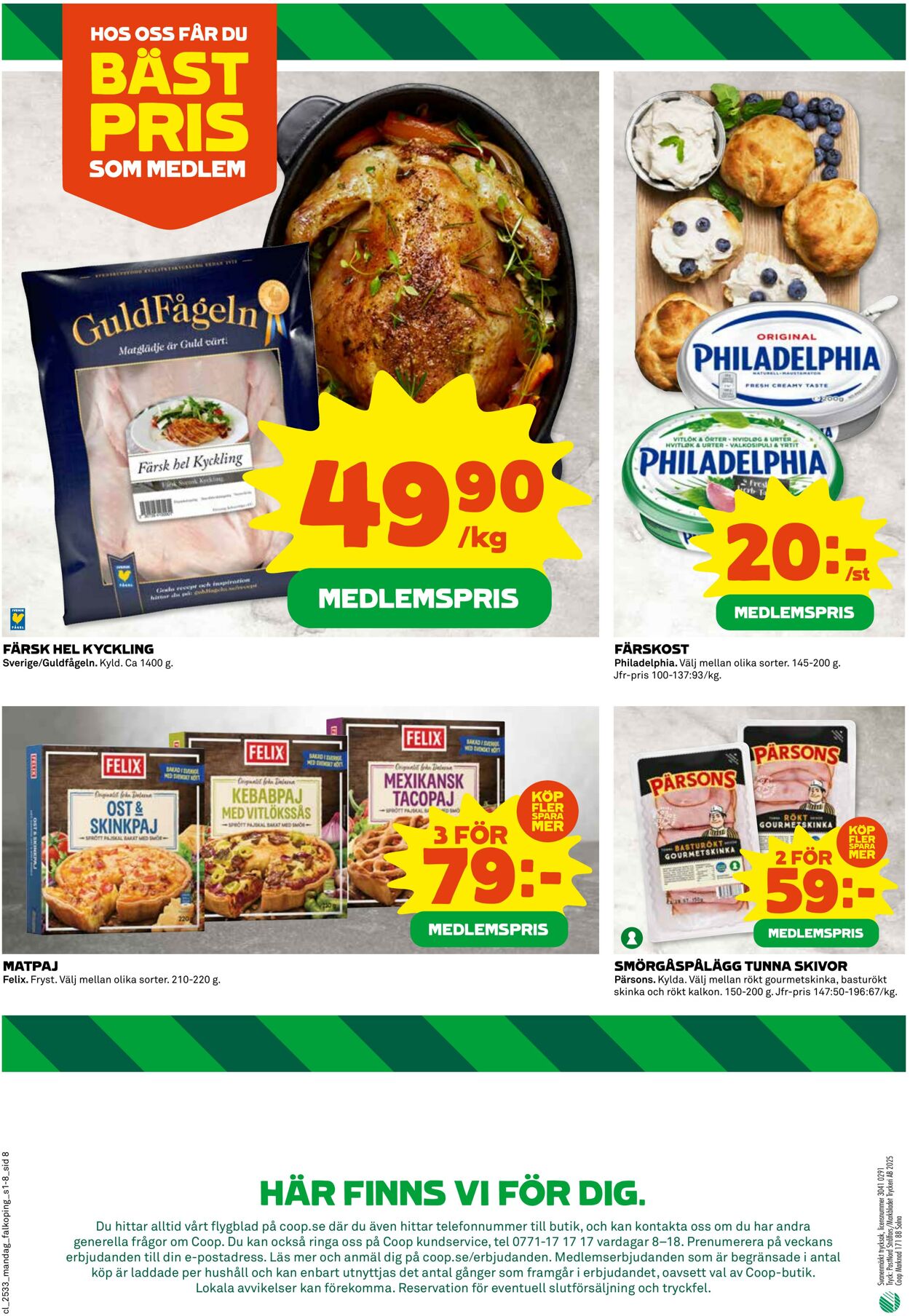 Erbjudanden Coop 11.08.2025 - 17.08.2025