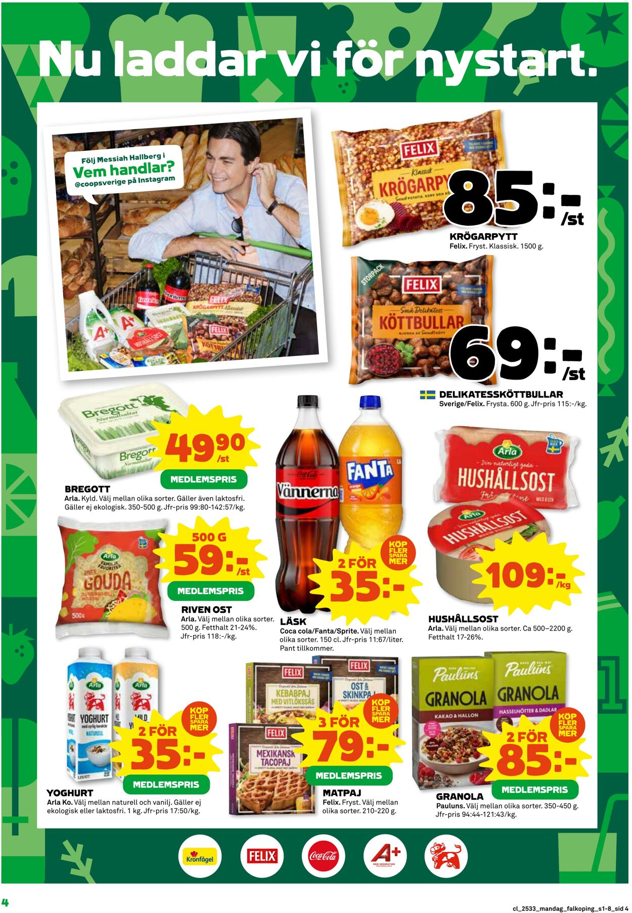 Erbjudanden Coop 11.08.2025 - 17.08.2025