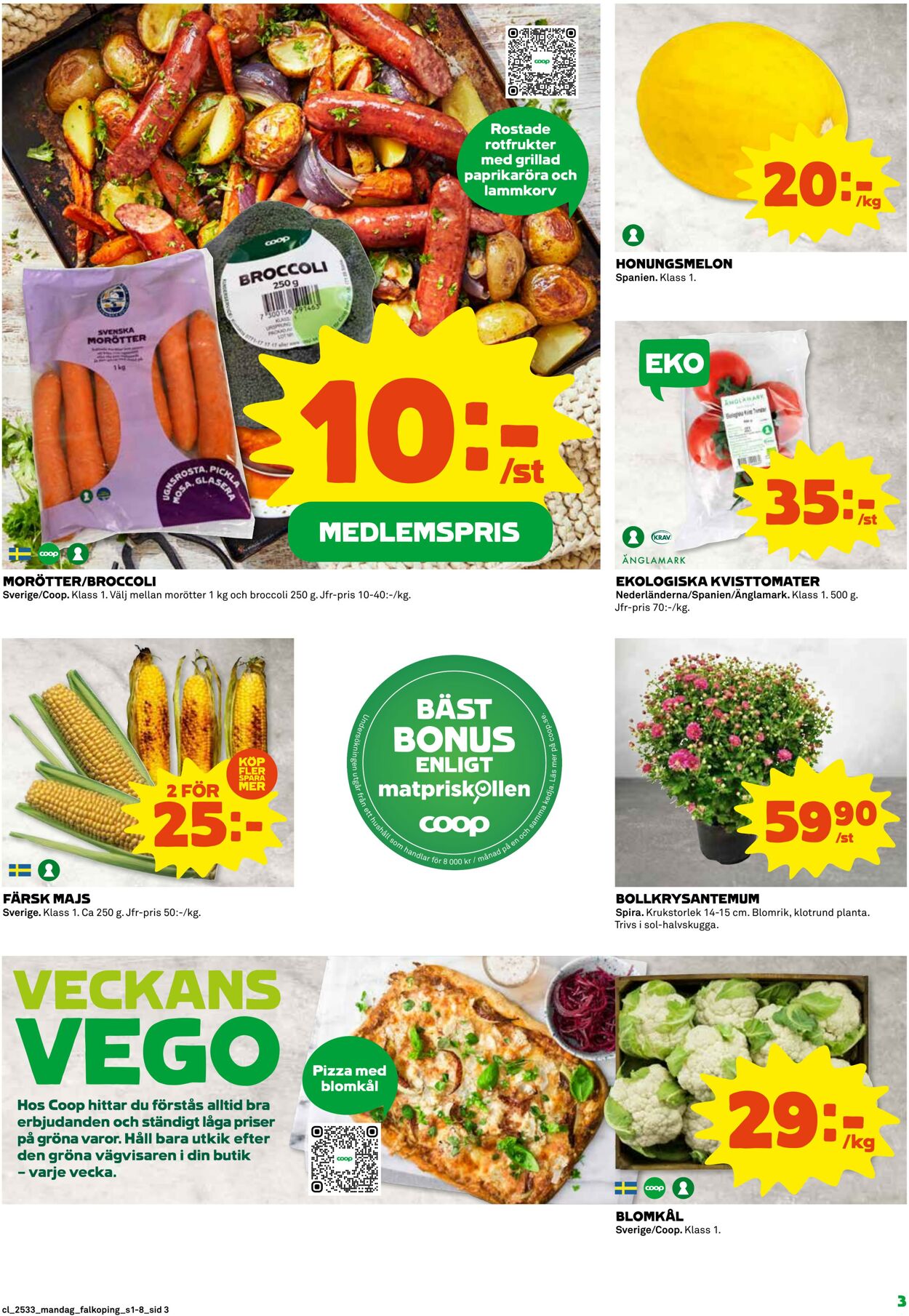 Erbjudanden Coop 11.08.2025 - 17.08.2025
