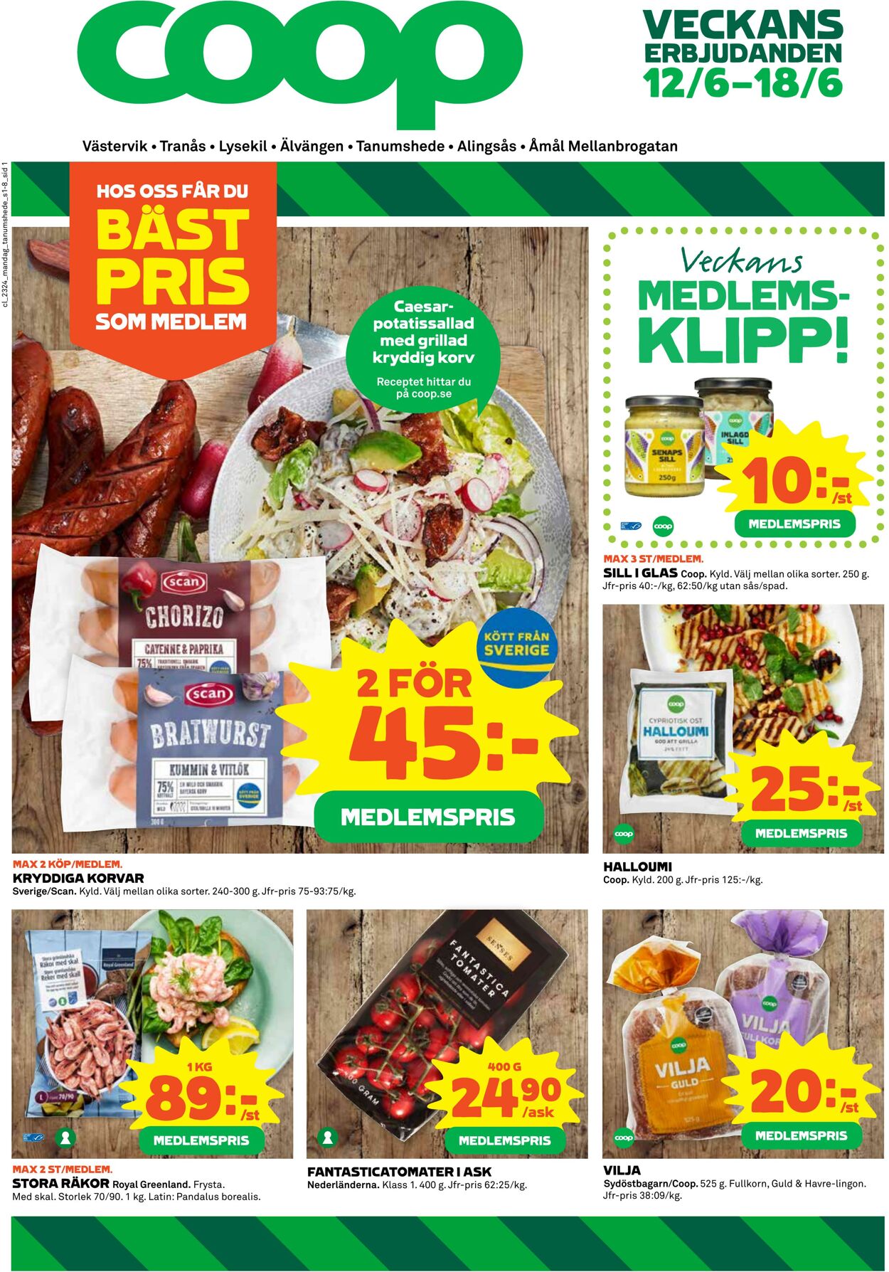 Erbjudanden Coop 12.06.2023 - 18.06.2023