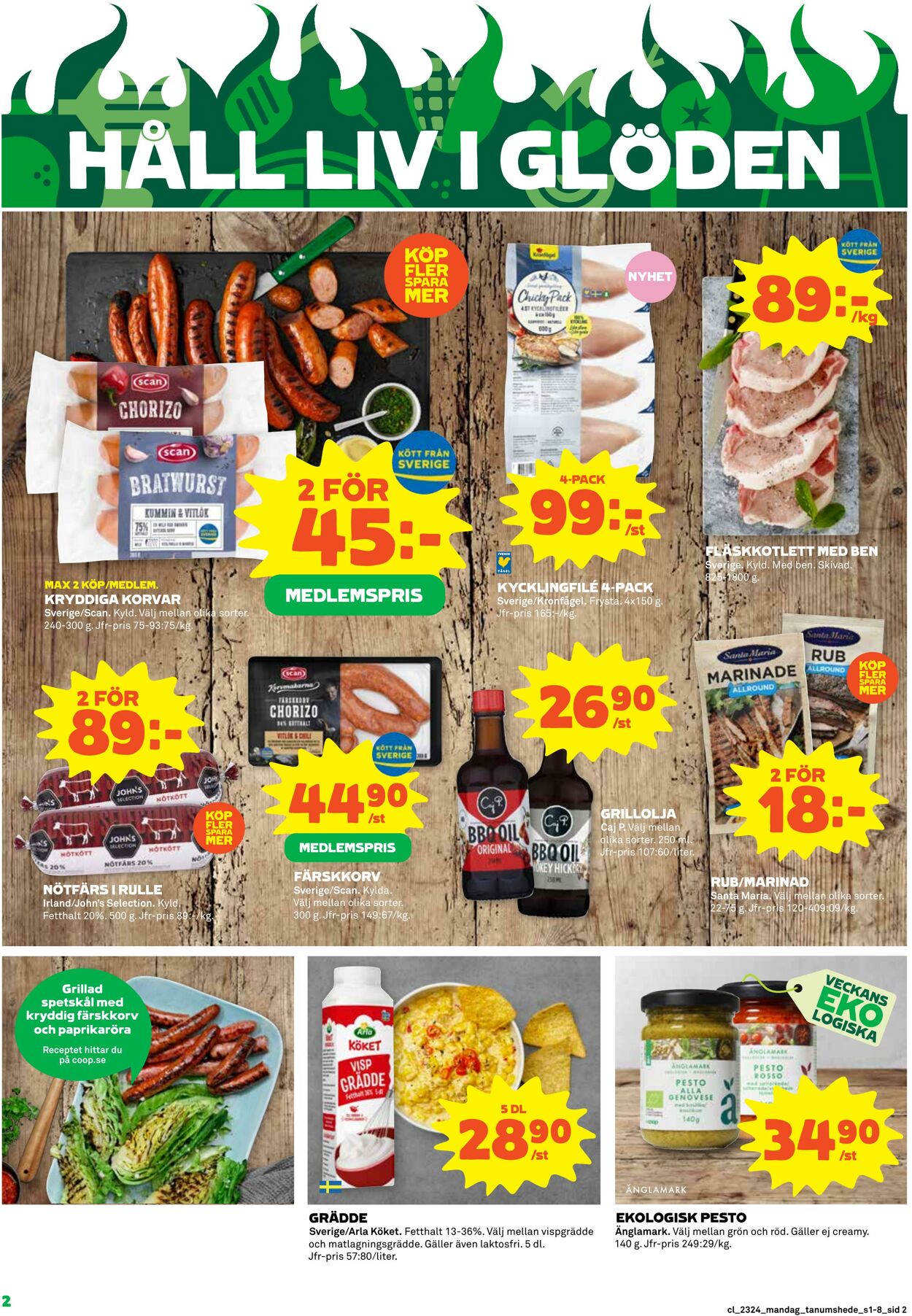 Erbjudanden Coop 12.06.2023 - 18.06.2023