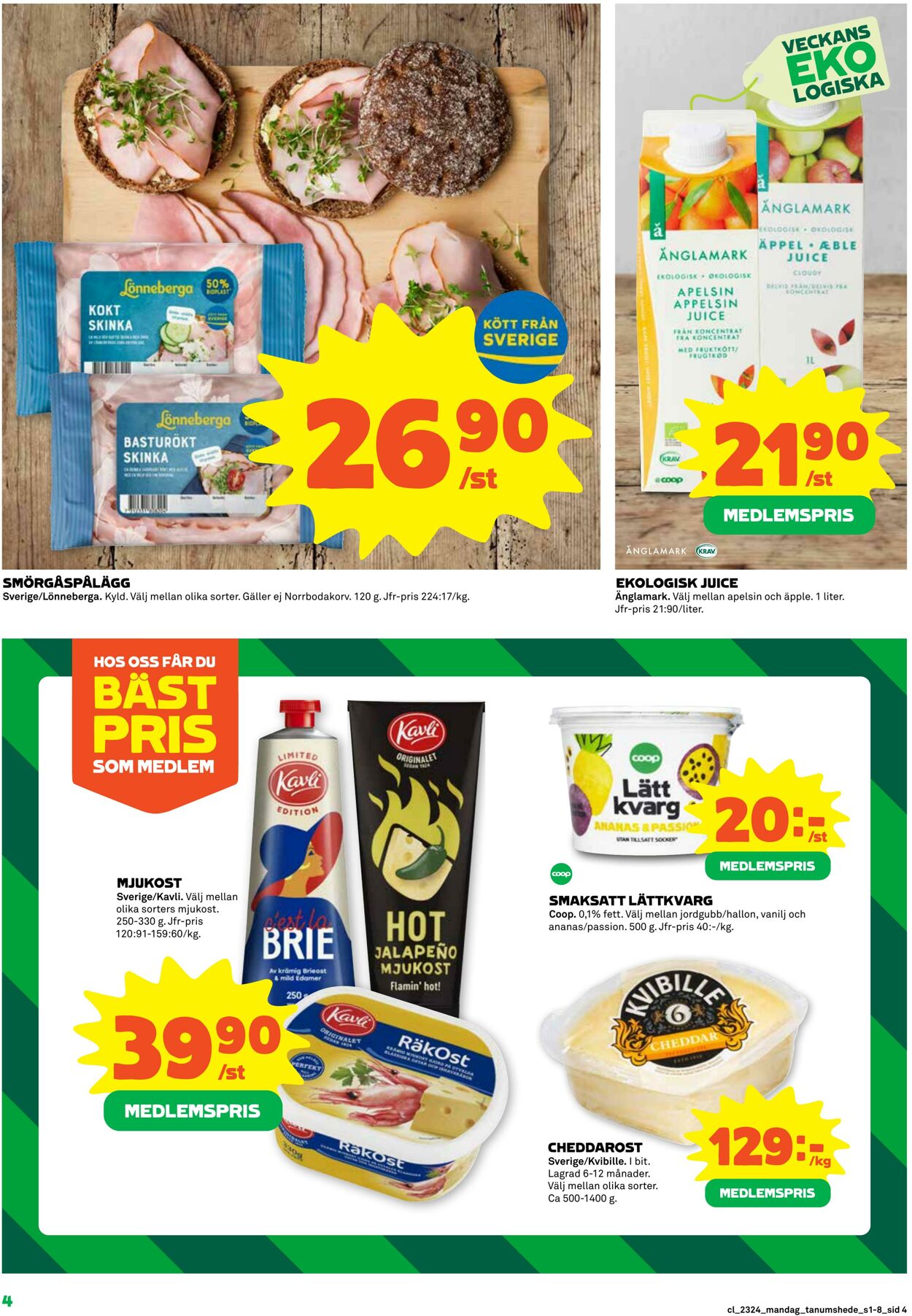 Erbjudanden Coop 12.06.2023 - 18.06.2023