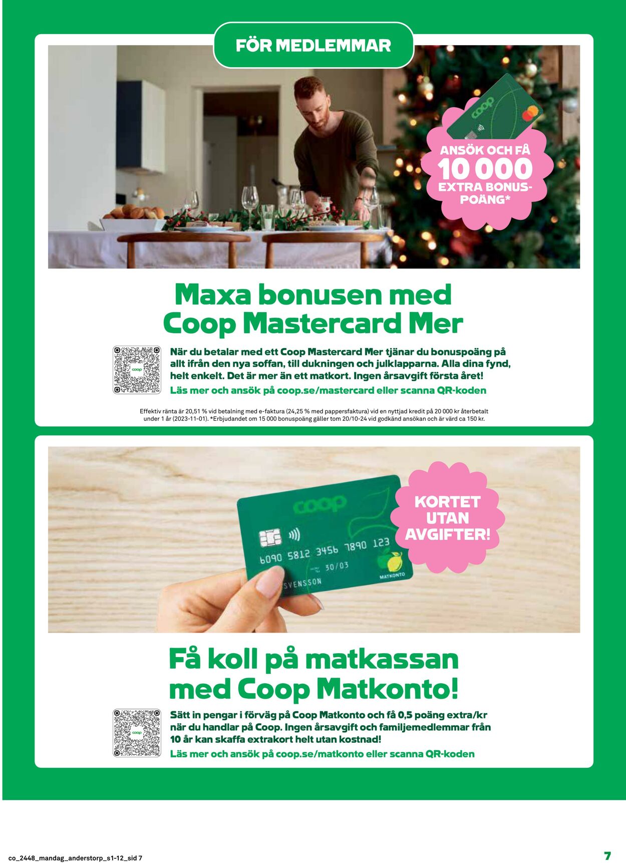 Erbjudanden Coop 25.11.2024 - 01.12.2024