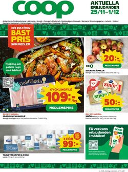 Erbjudanden Coop 25.11.2024 - 01.12.2024