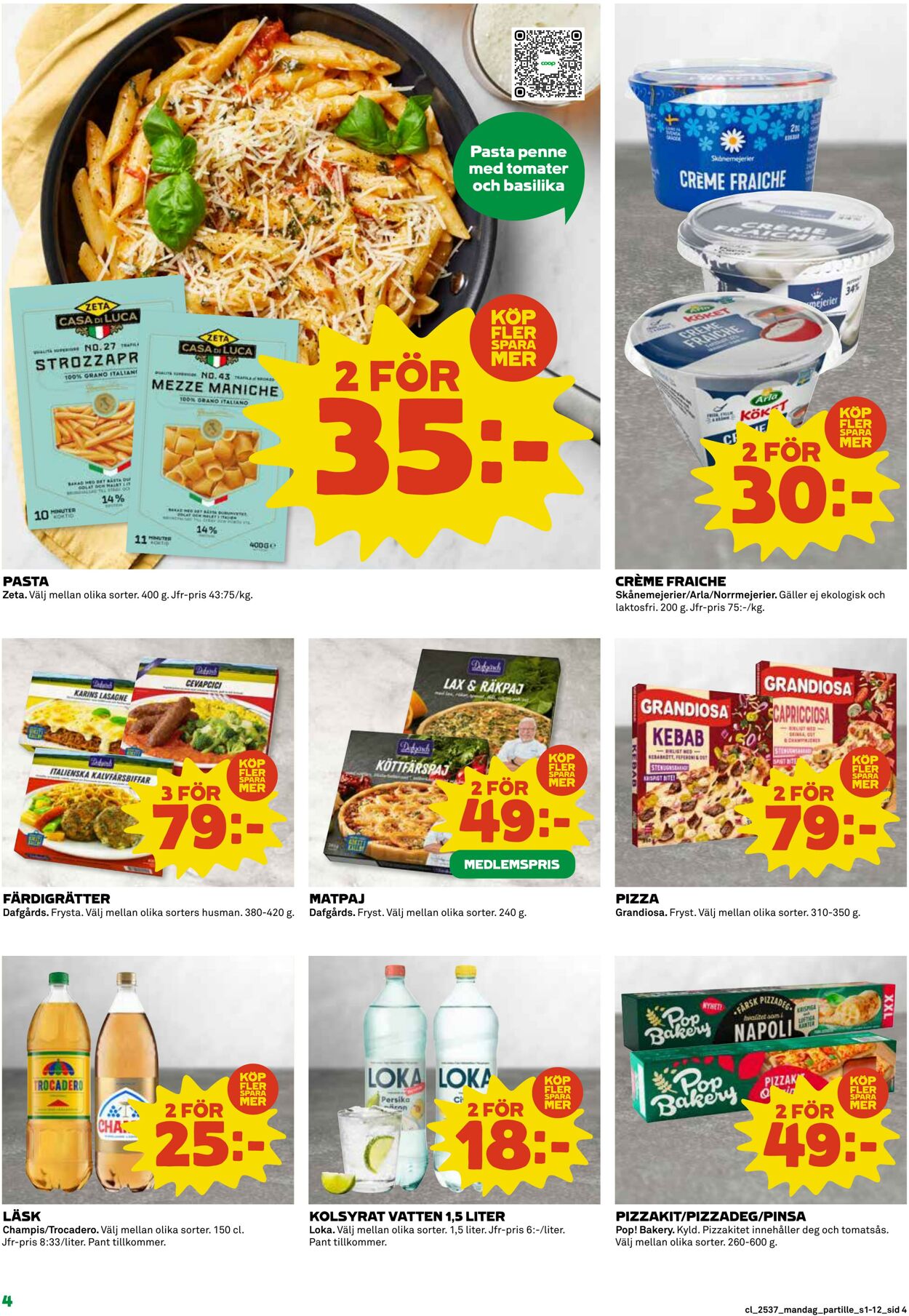Erbjudanden Coop 08.09.2025 - 14.09.2025