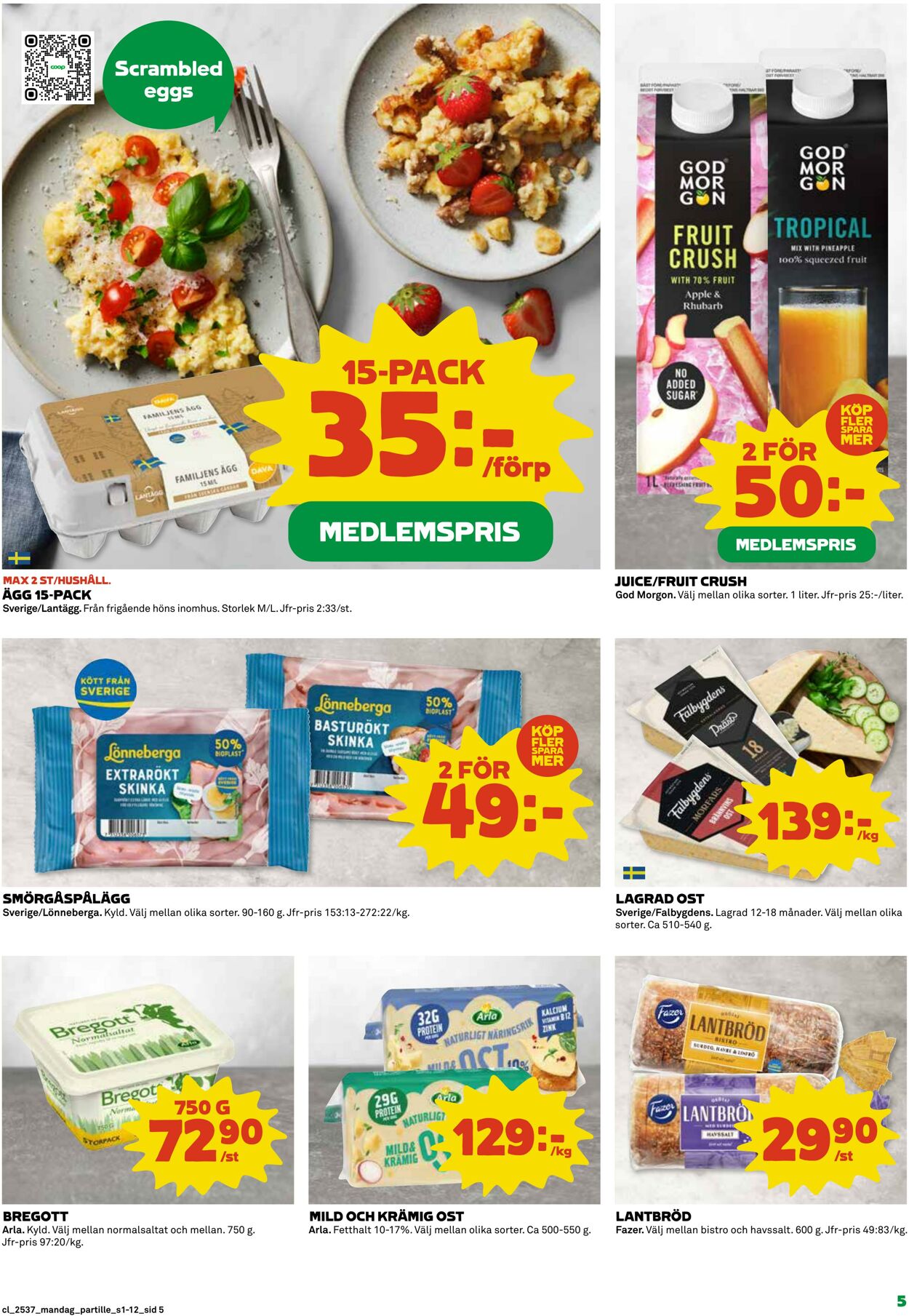 Erbjudanden Coop 08.09.2025 - 14.09.2025