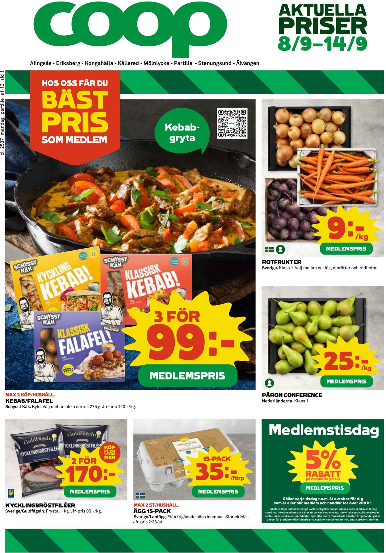 Erbjudanden Coop 08.09.2025 - 14.09.2025