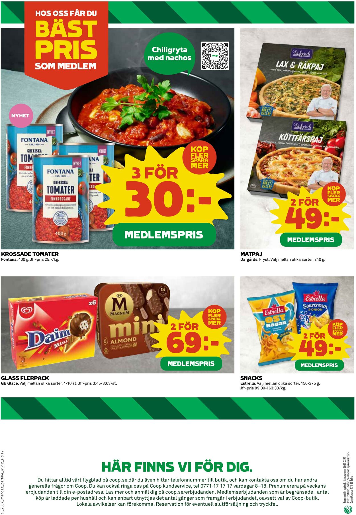 Erbjudanden Coop 08.09.2025 - 14.09.2025