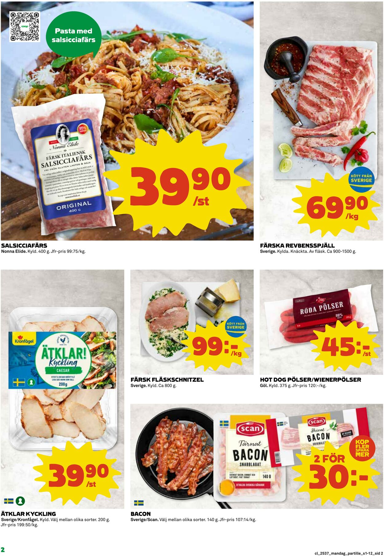 Erbjudanden Coop 08.09.2025 - 14.09.2025