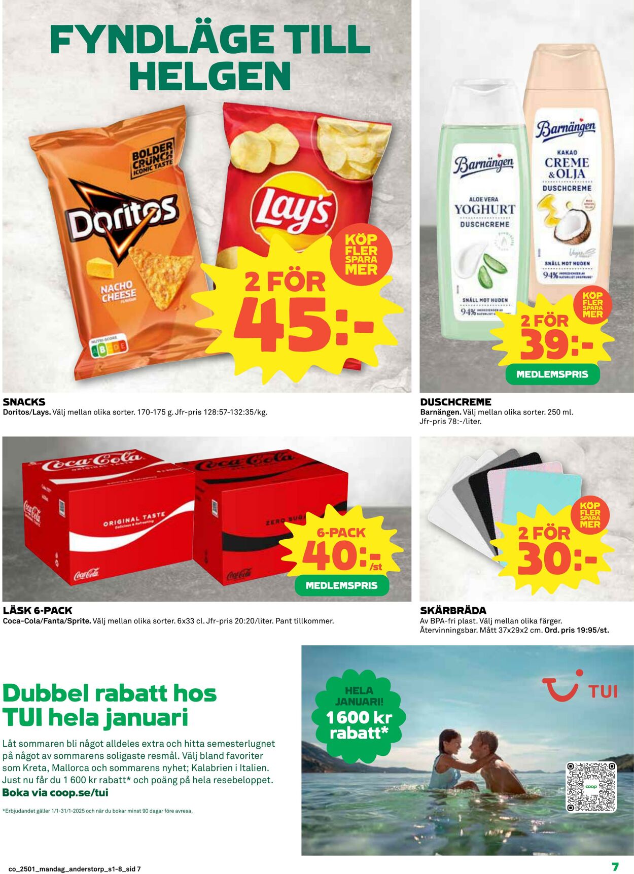 Erbjudanden Coop 06.01.2025 - 12.01.2025