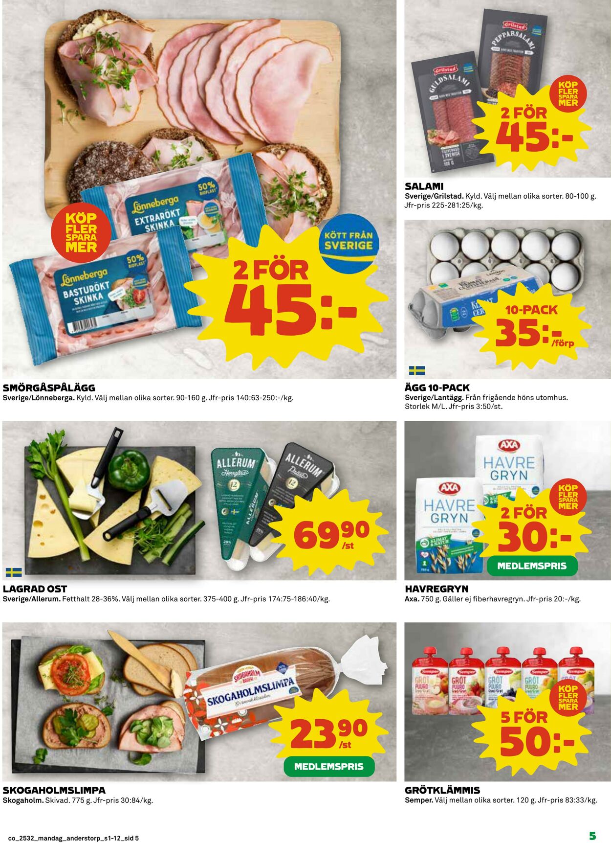 Erbjudanden Coop 04.08.2025 - 10.08.2025