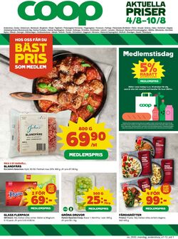 Erbjudanden Coop 04.08.2025 - 10.08.2025