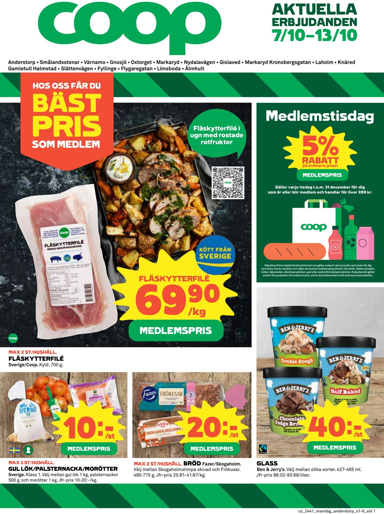 Erbjudanden Coop 07.10.2024 - 13.10.2024