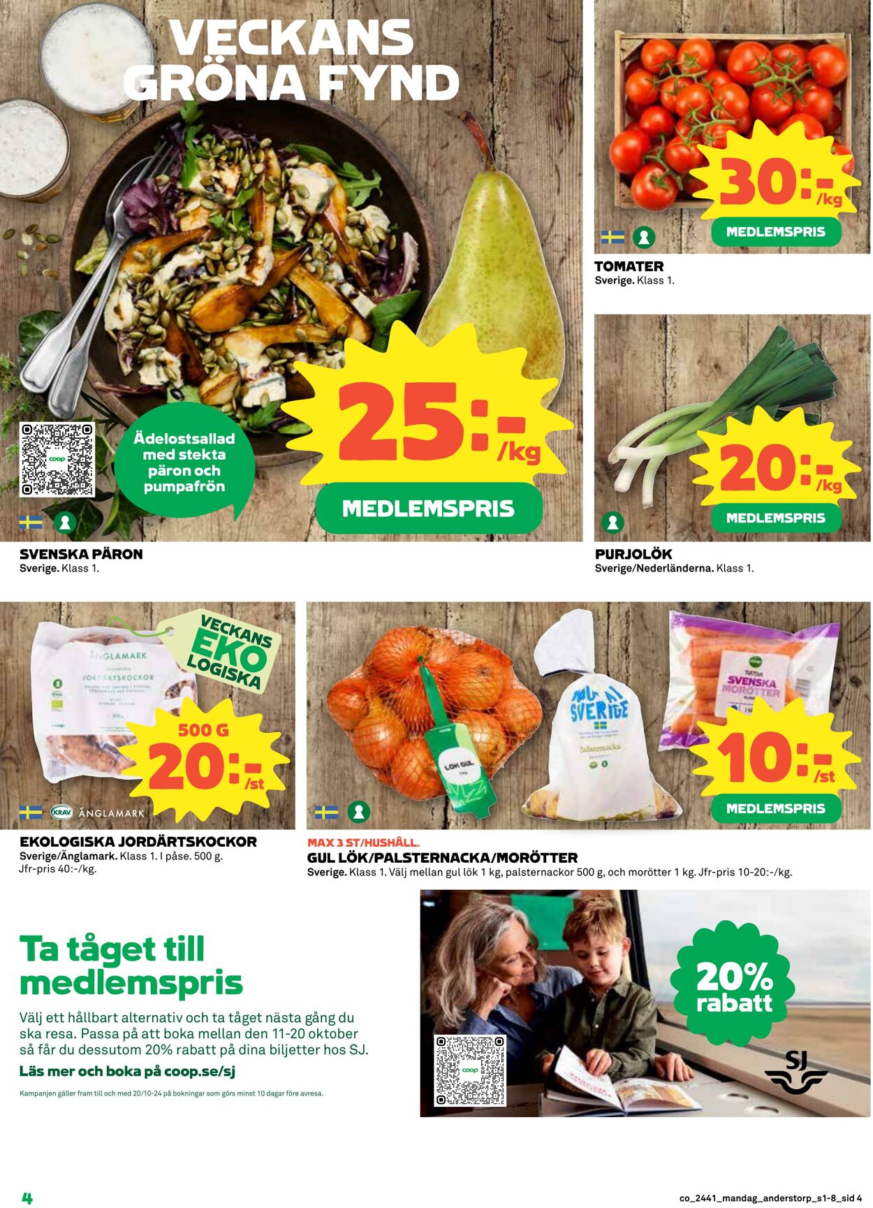 Erbjudanden Coop 07.10.2024 - 13.10.2024