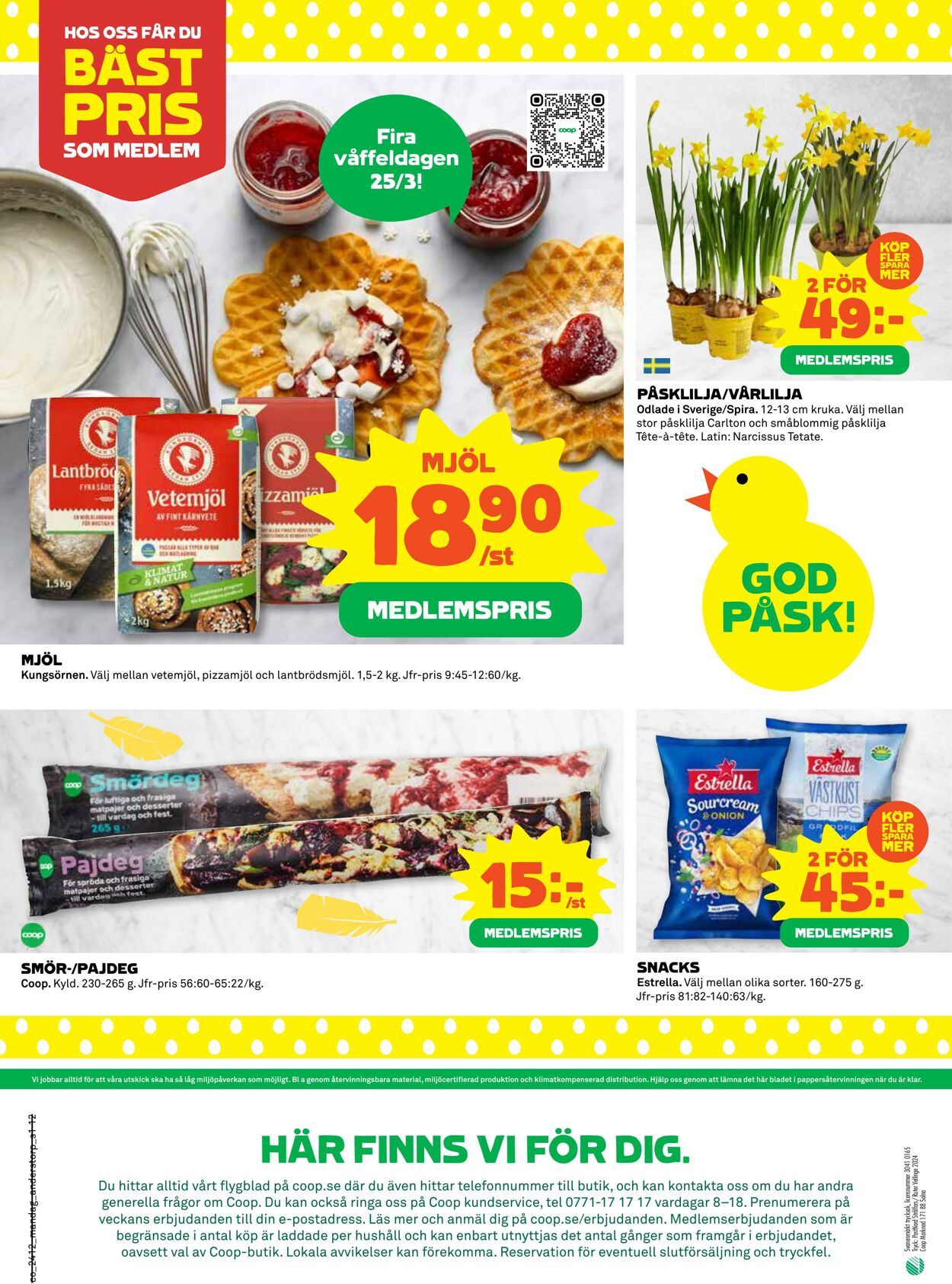 Erbjudanden Coop 18.03.2024 - 24.03.2024