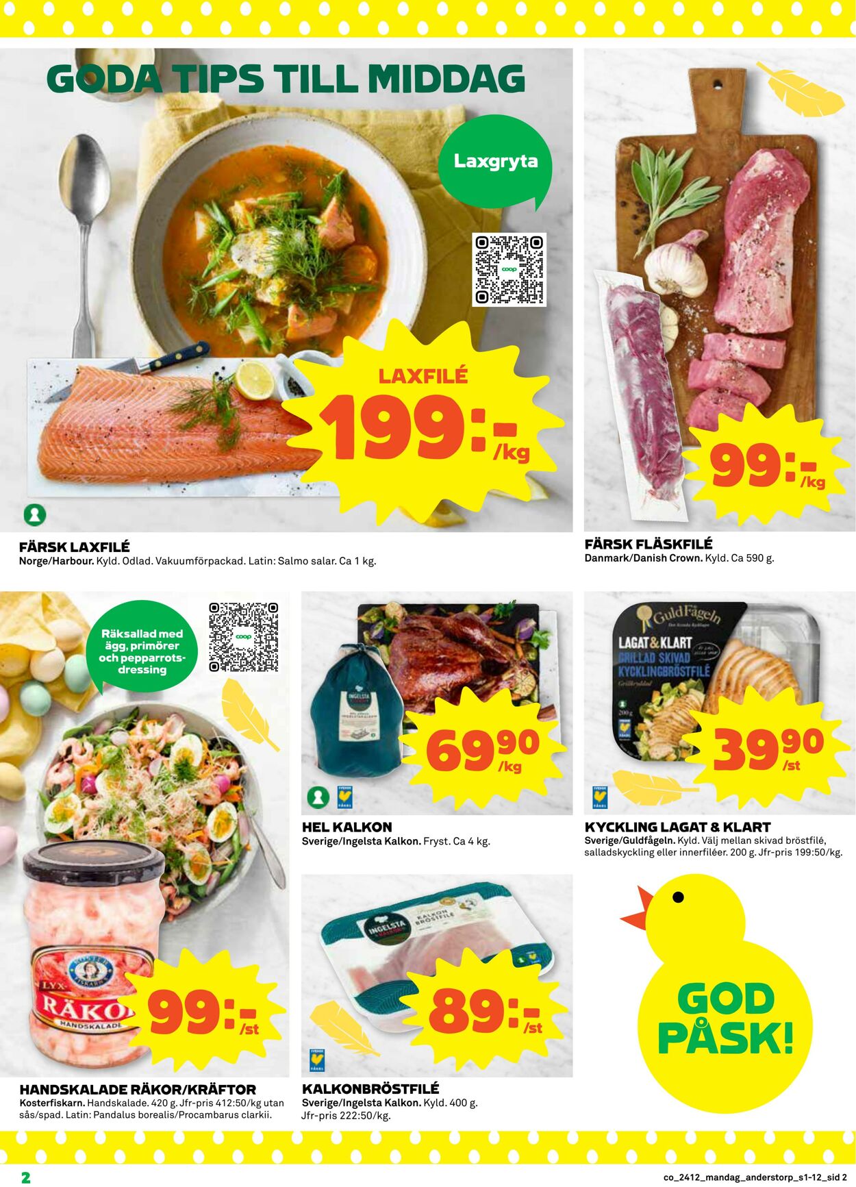 Erbjudanden Coop 18.03.2024 - 24.03.2024