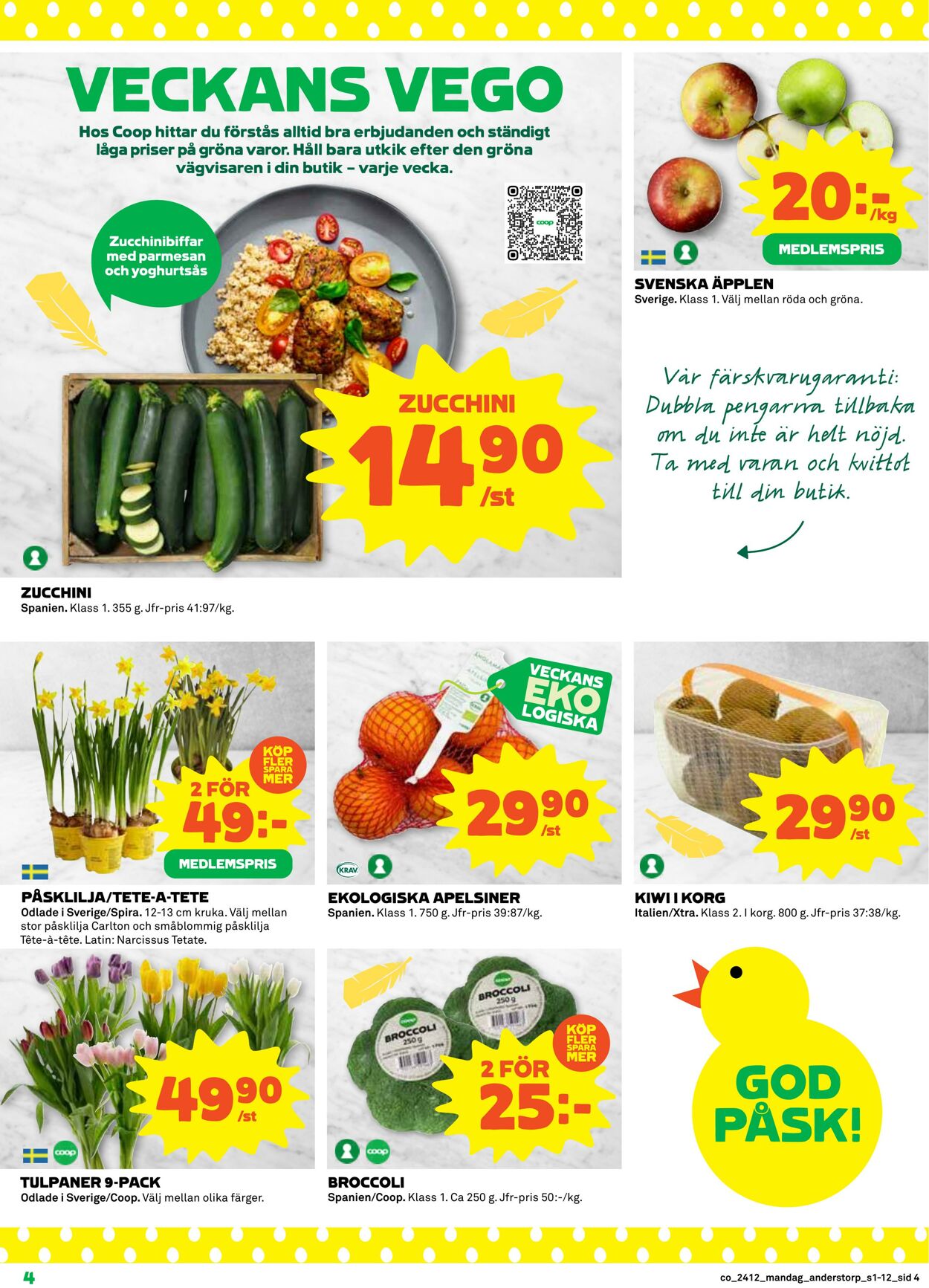 Erbjudanden Coop 18.03.2024 - 24.03.2024