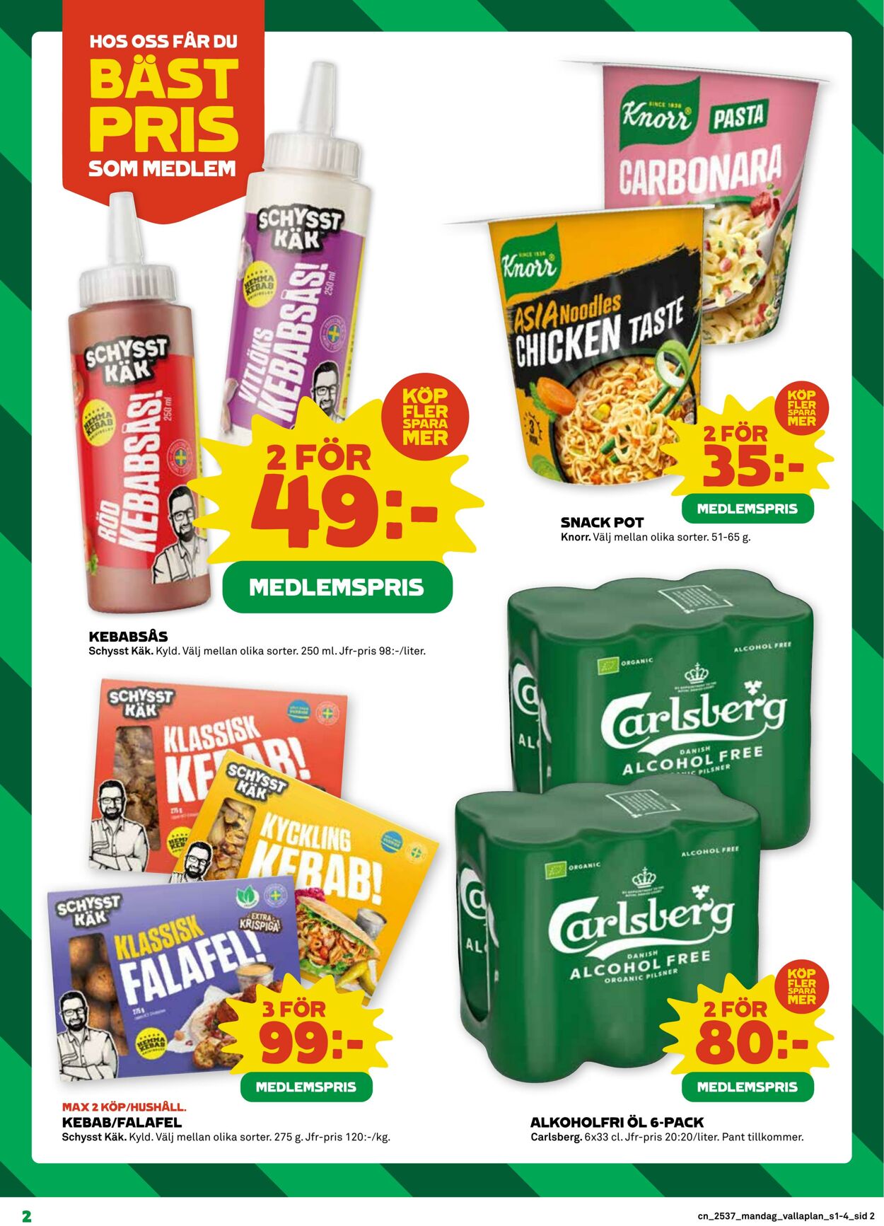 Erbjudanden Coop 08.09.2025 - 14.09.2025