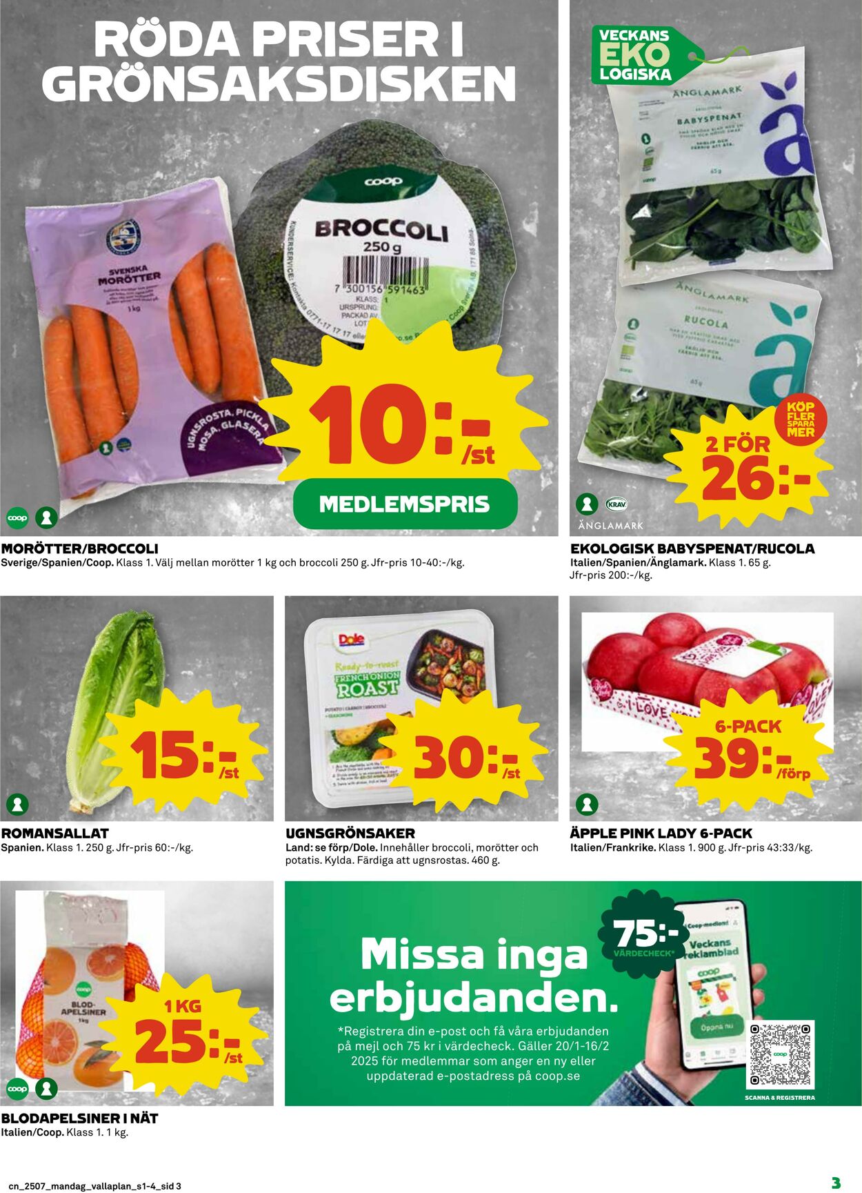 Erbjudanden Coop 10.02.2025 - 16.02.2025