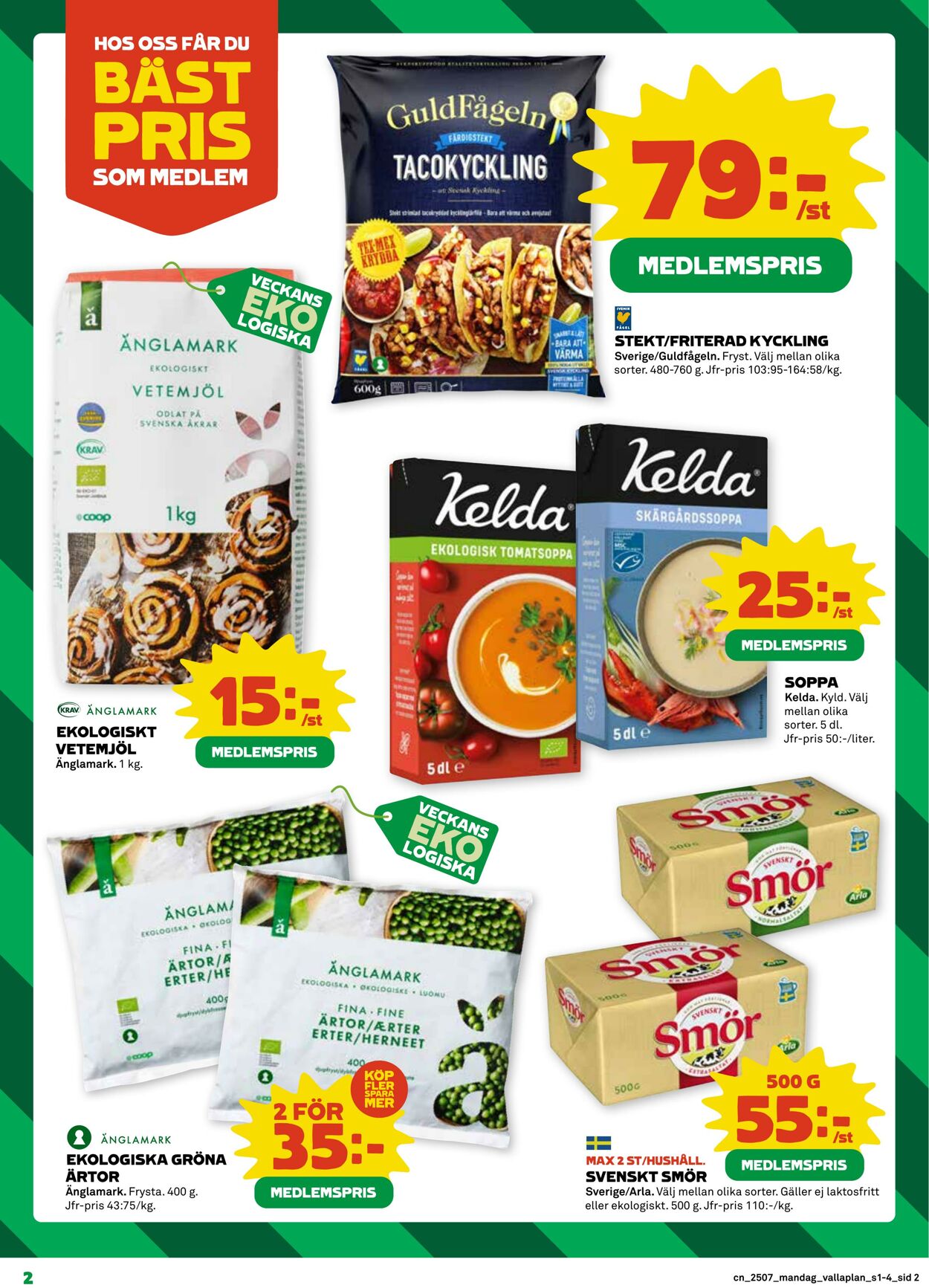 Erbjudanden Coop 10.02.2025 - 16.02.2025