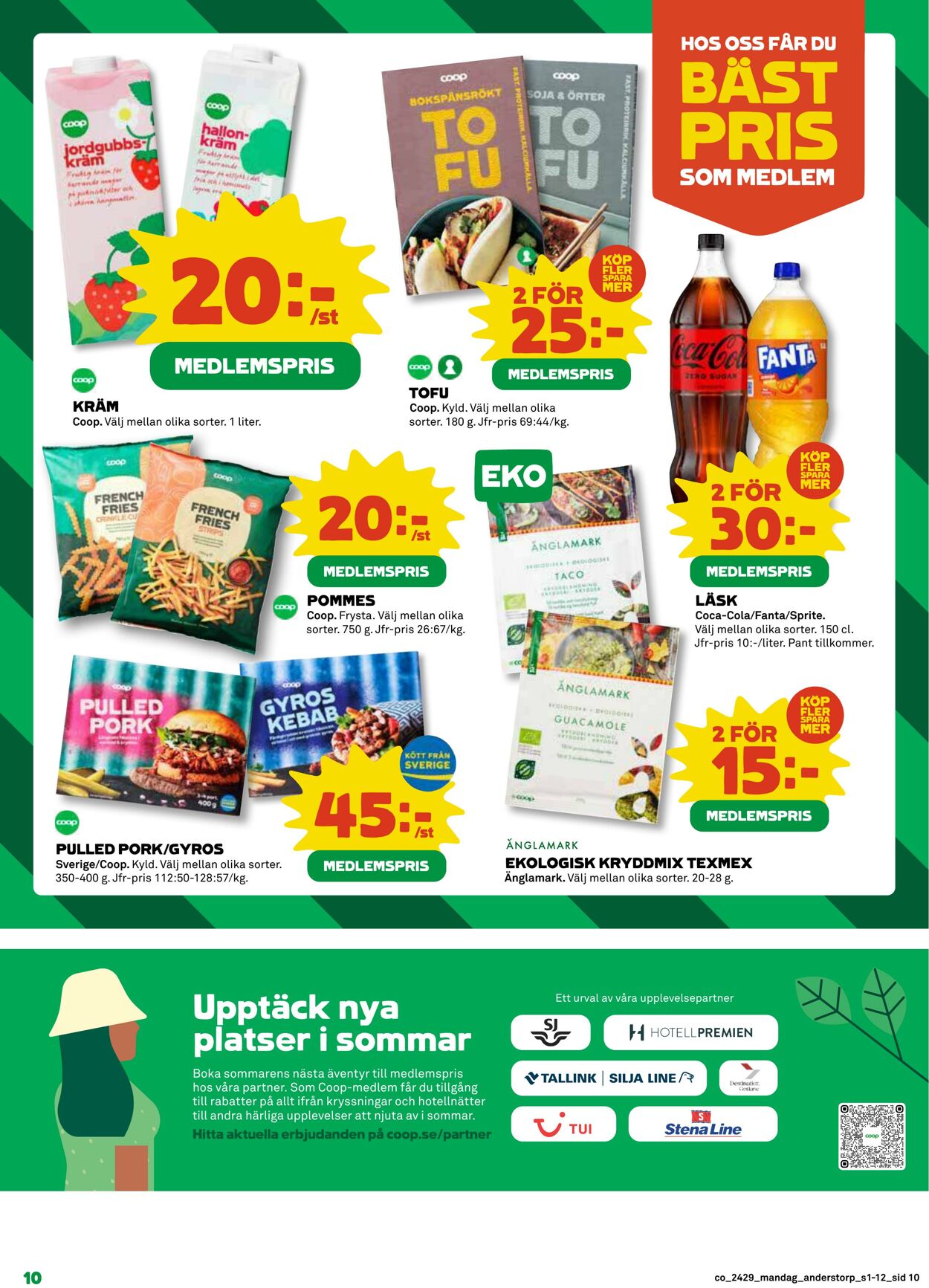 Erbjudanden Coop 15.07.2024 - 21.07.2024