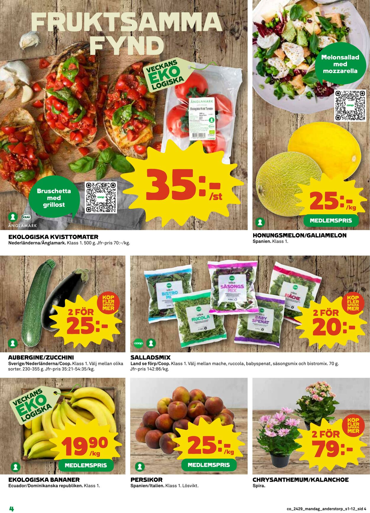 Erbjudanden Coop 15.07.2024 - 21.07.2024