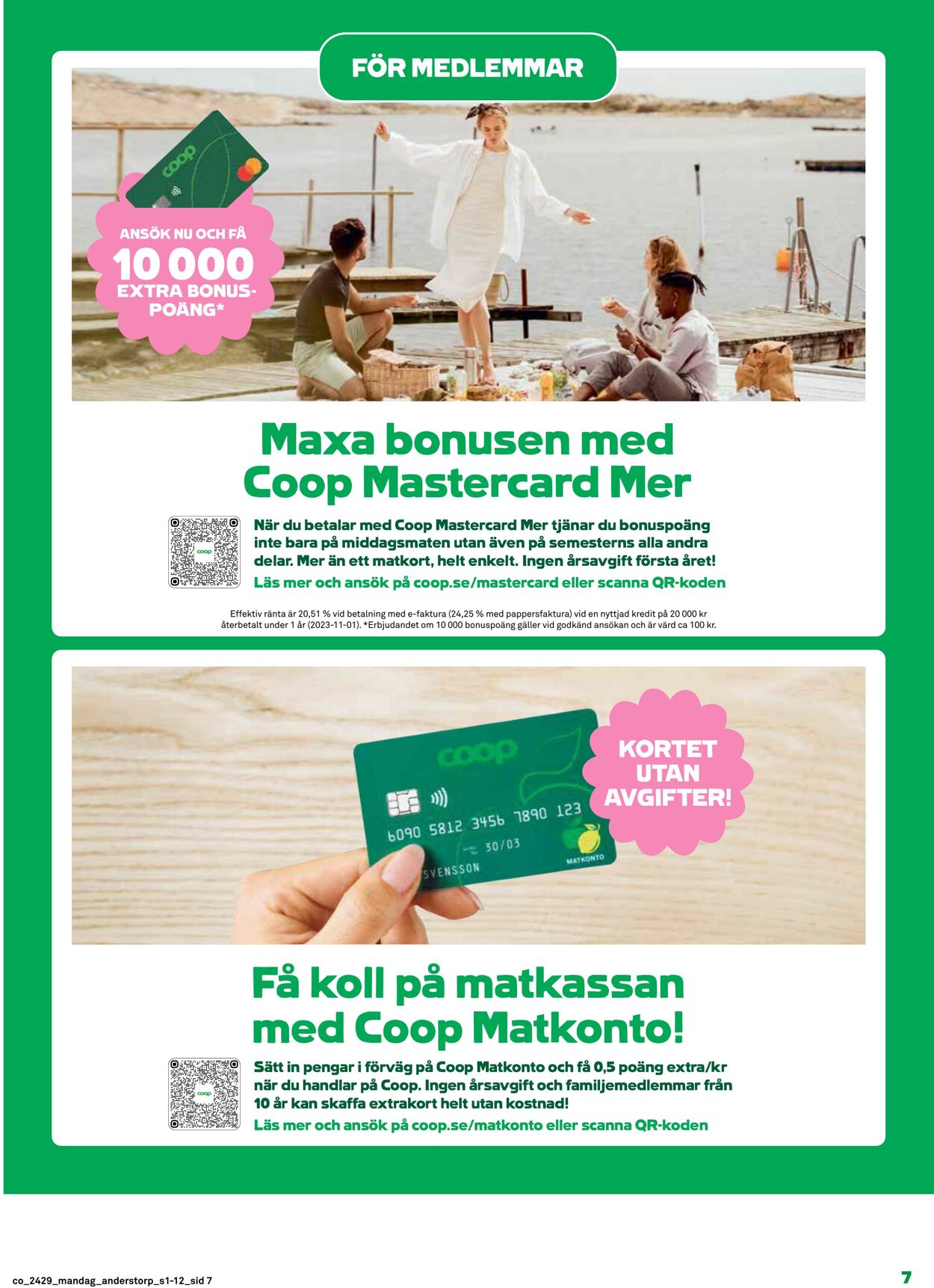 Erbjudanden Coop 15.07.2024 - 21.07.2024