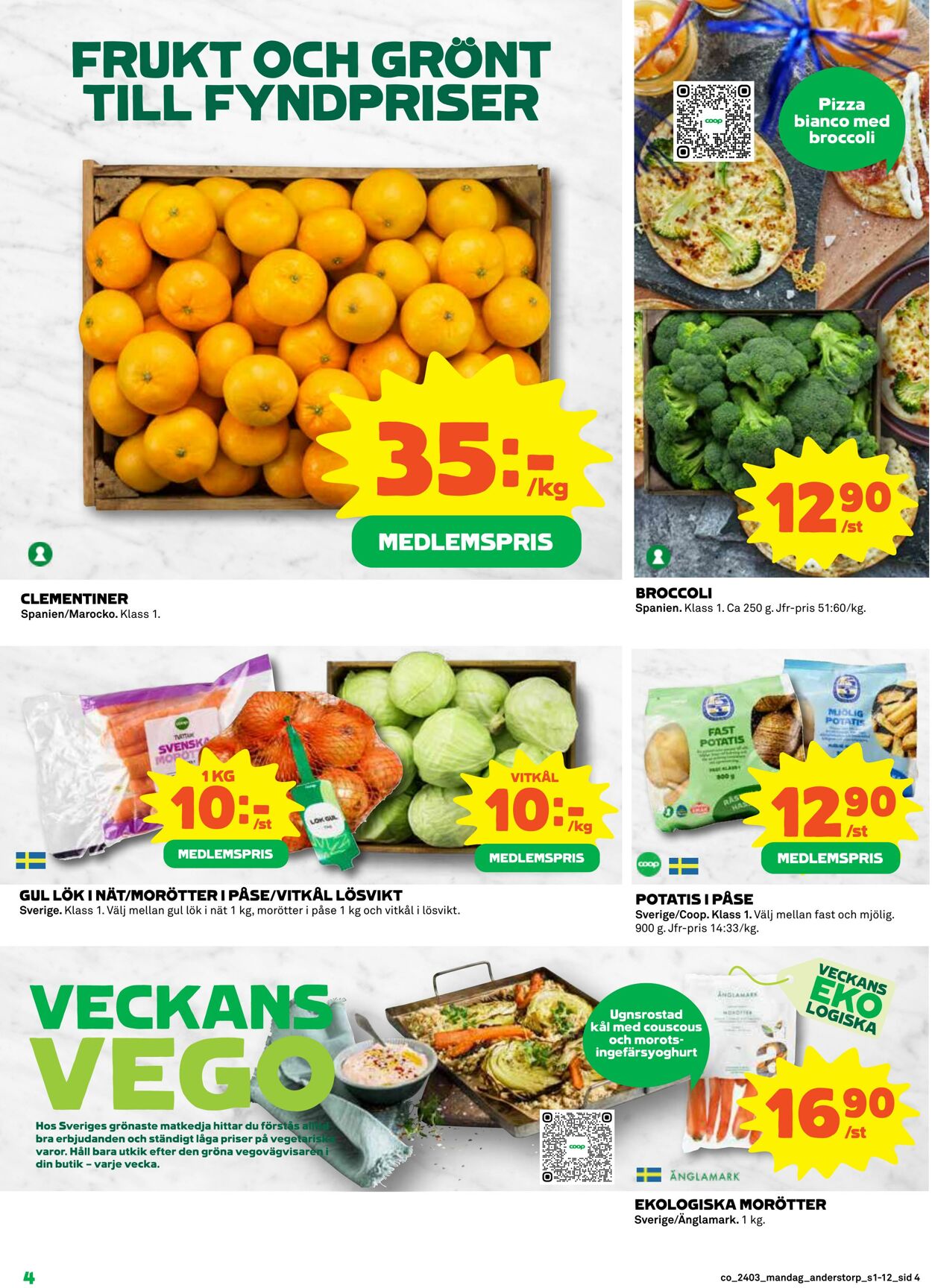 Erbjudanden Coop 15.01.2024 - 21.01.2024