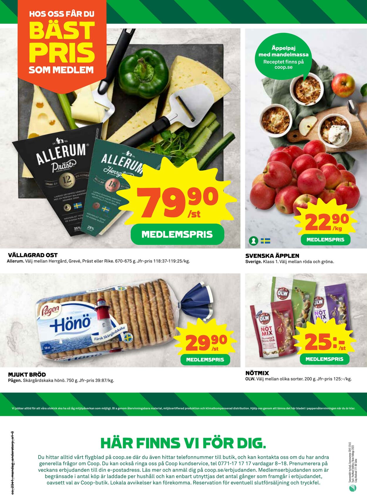 Erbjudanden Coop 09.10.2023 - 15.10.2023